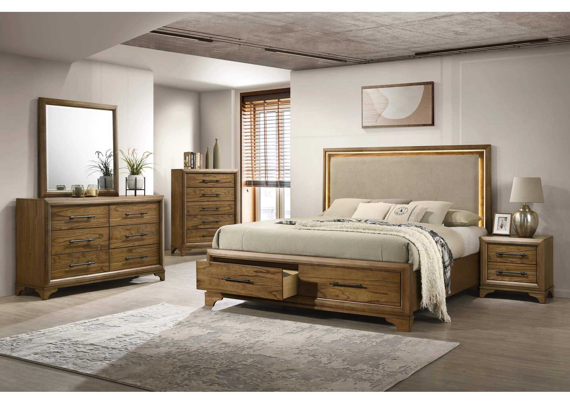 TALCOTT CHEST - HONEY image 8