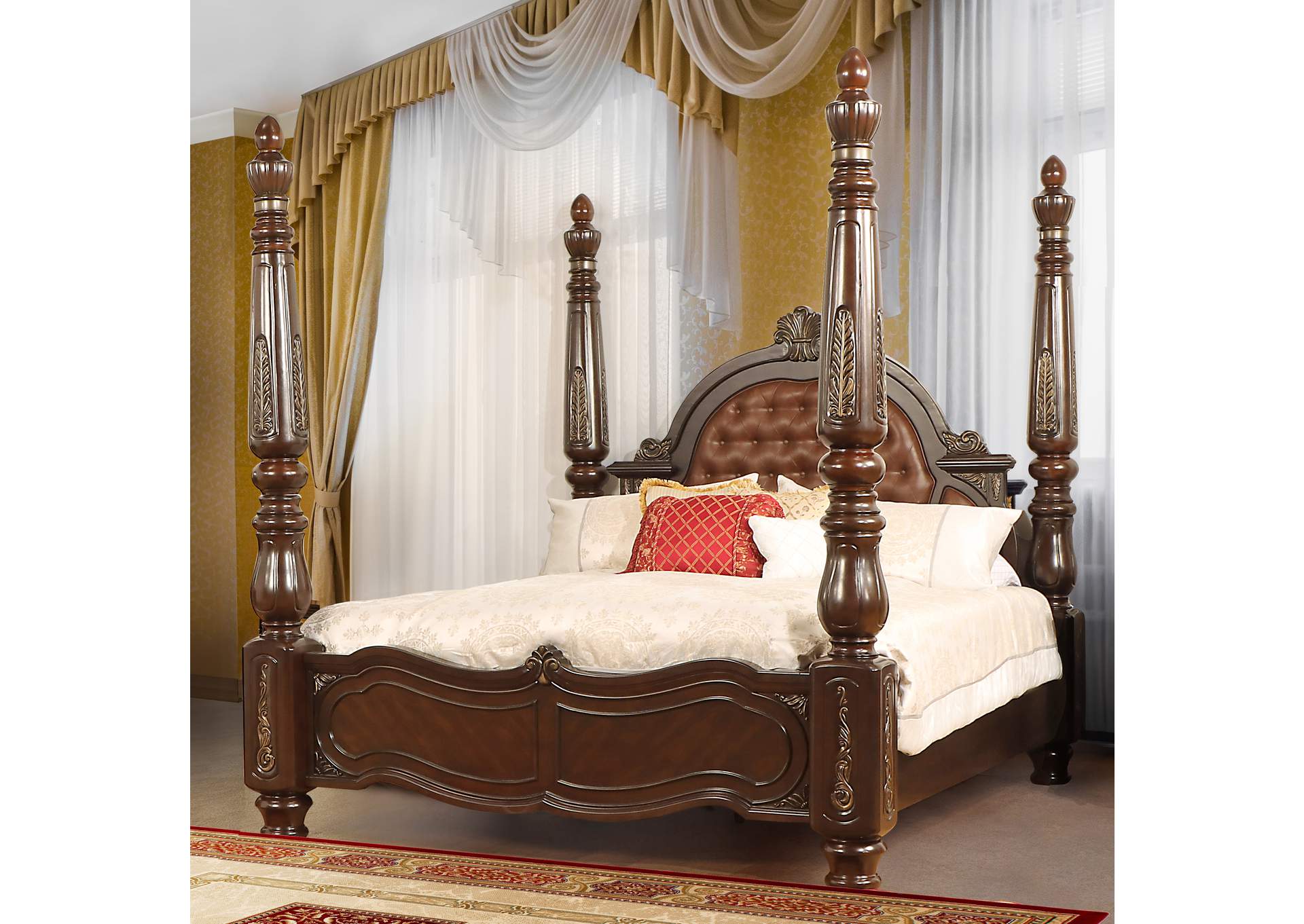 PALAZZO MARINA - KING POSTER BED