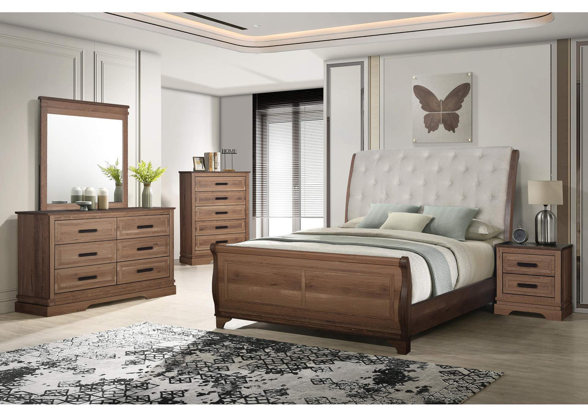 COVENTRY HALL DRESSER - PECAN image 7