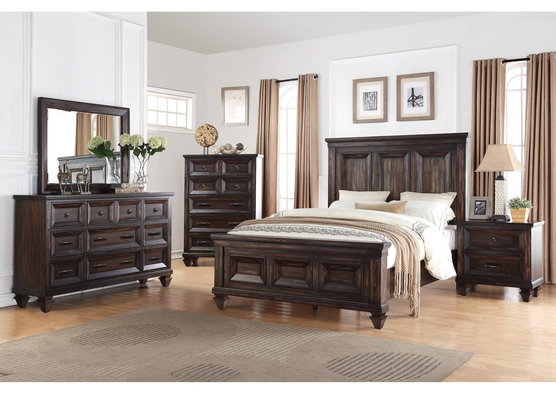 SEVILLA NIGHTSTAND - WALNUT image 9