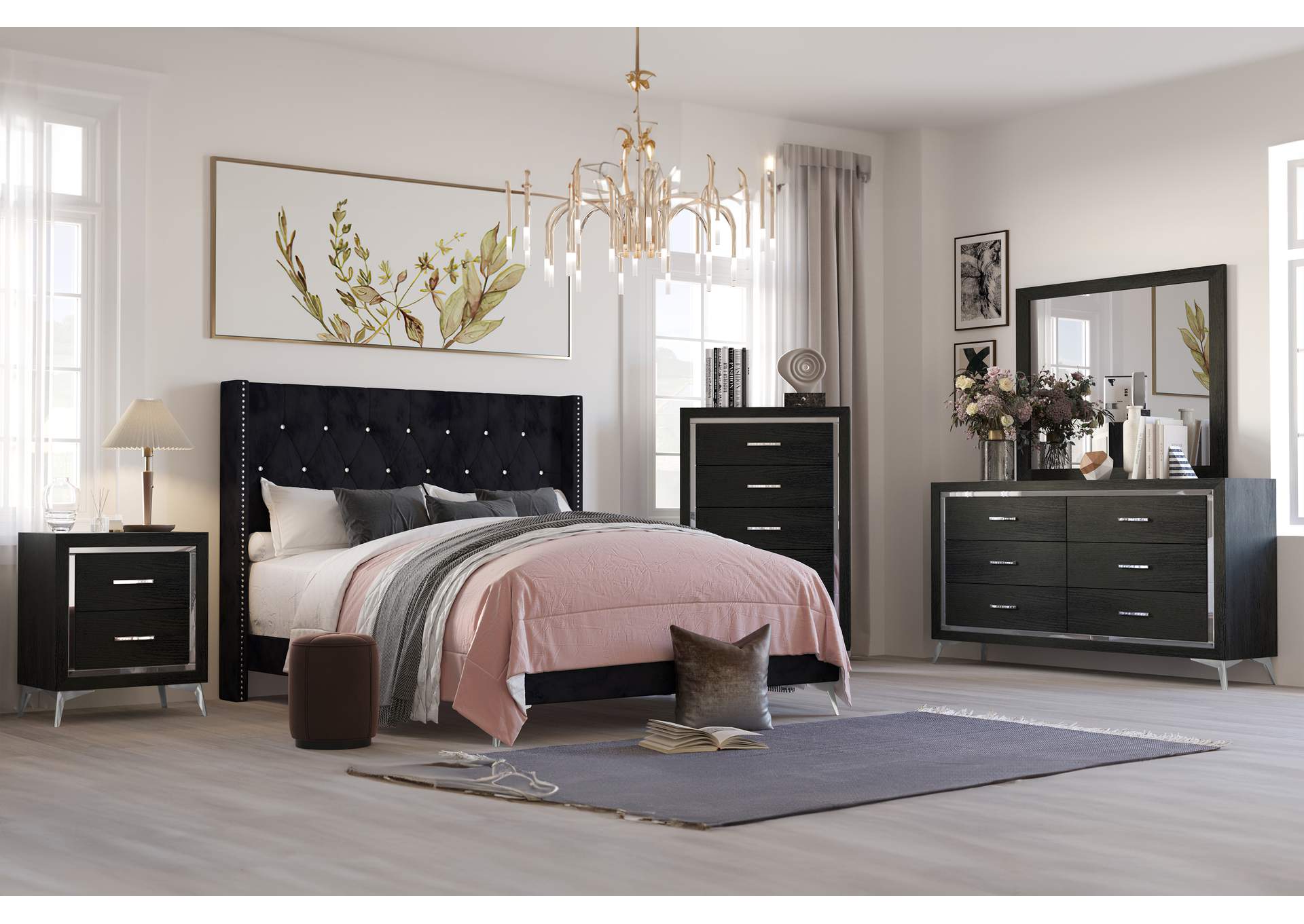 HUXLEY DRESSER - BLACK image 8