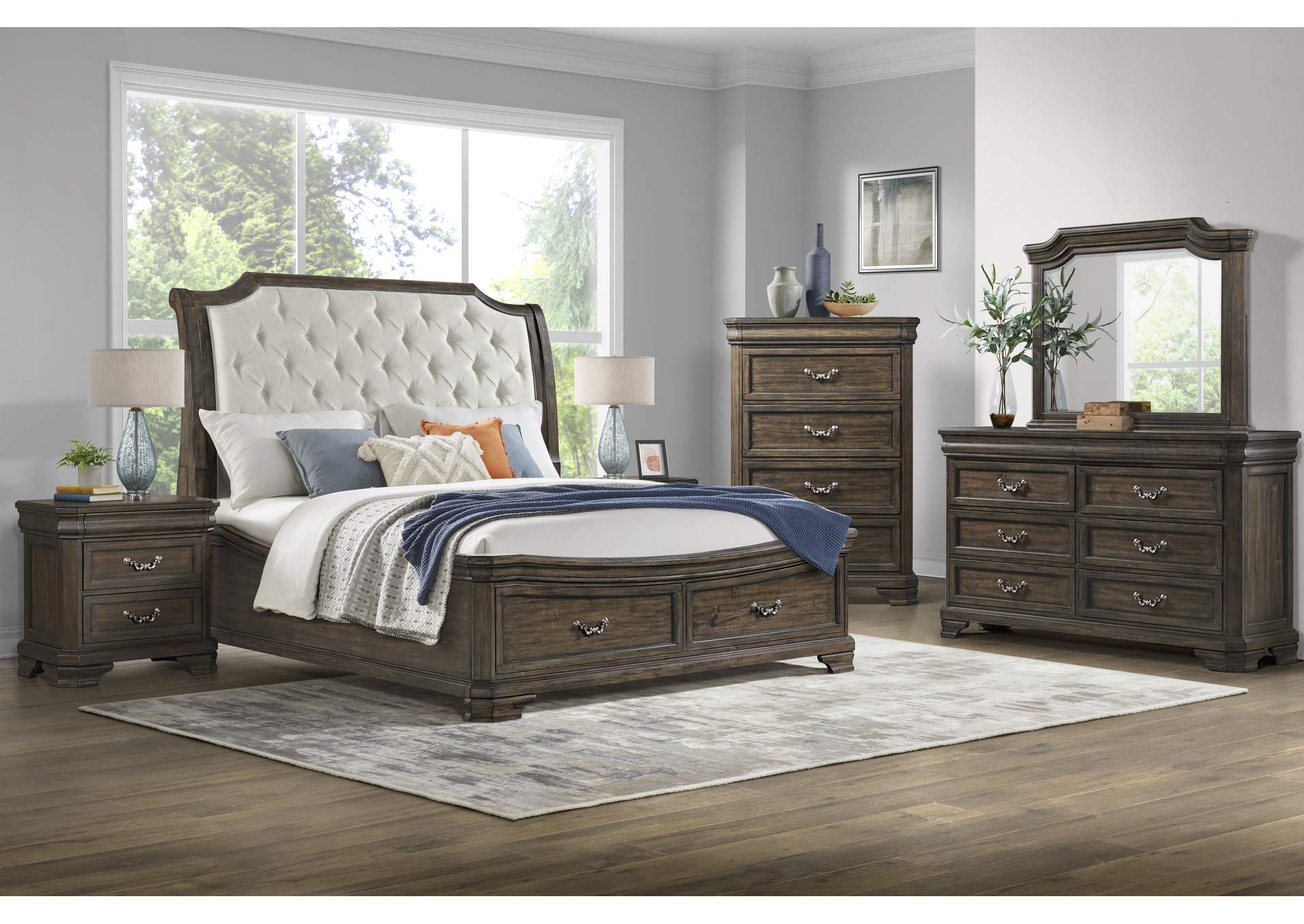 LYNDHURST NIGHTSTAND - WALNUT image 9