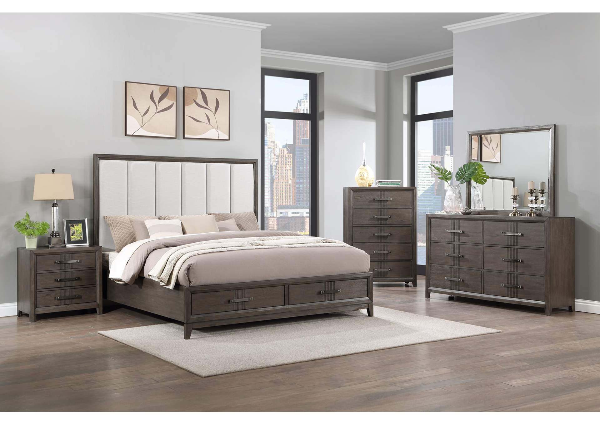 LANDON MIRROR - WALNUT image 6