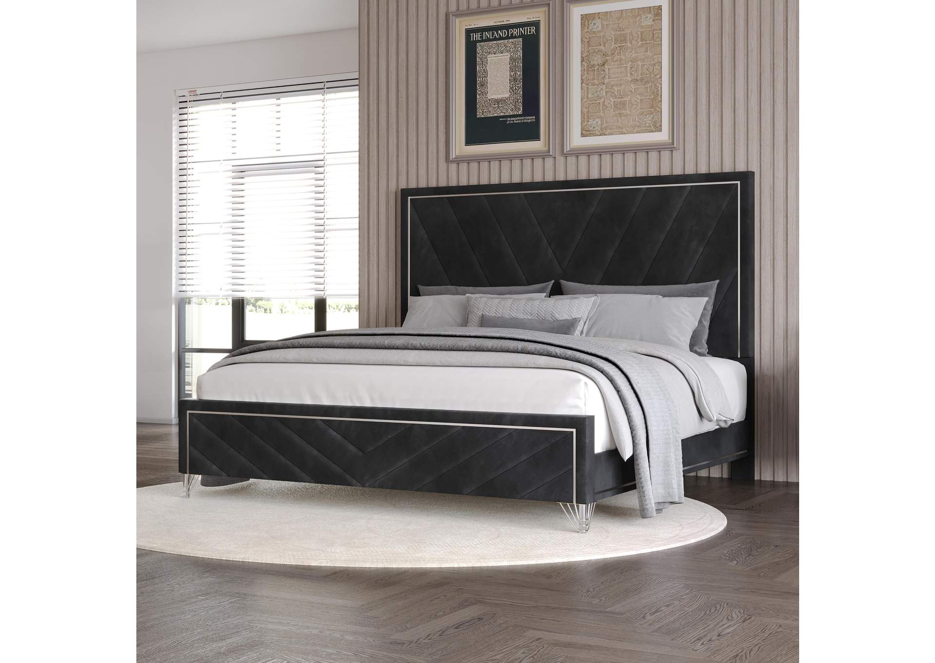 AVA - 5 - 0 QUEEN BED ONLY image 1