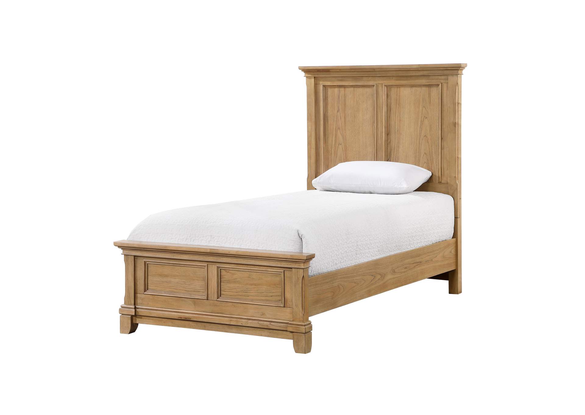 SUNSTONE TWIN PANEL BED image 1