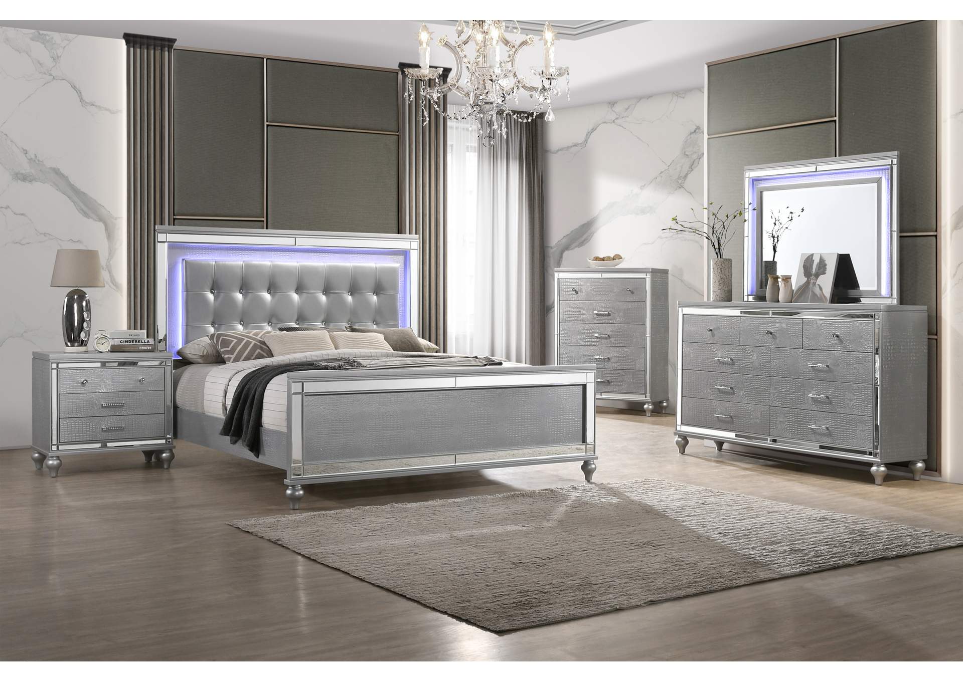 VALENTINO DRESSER - SILVER image 7