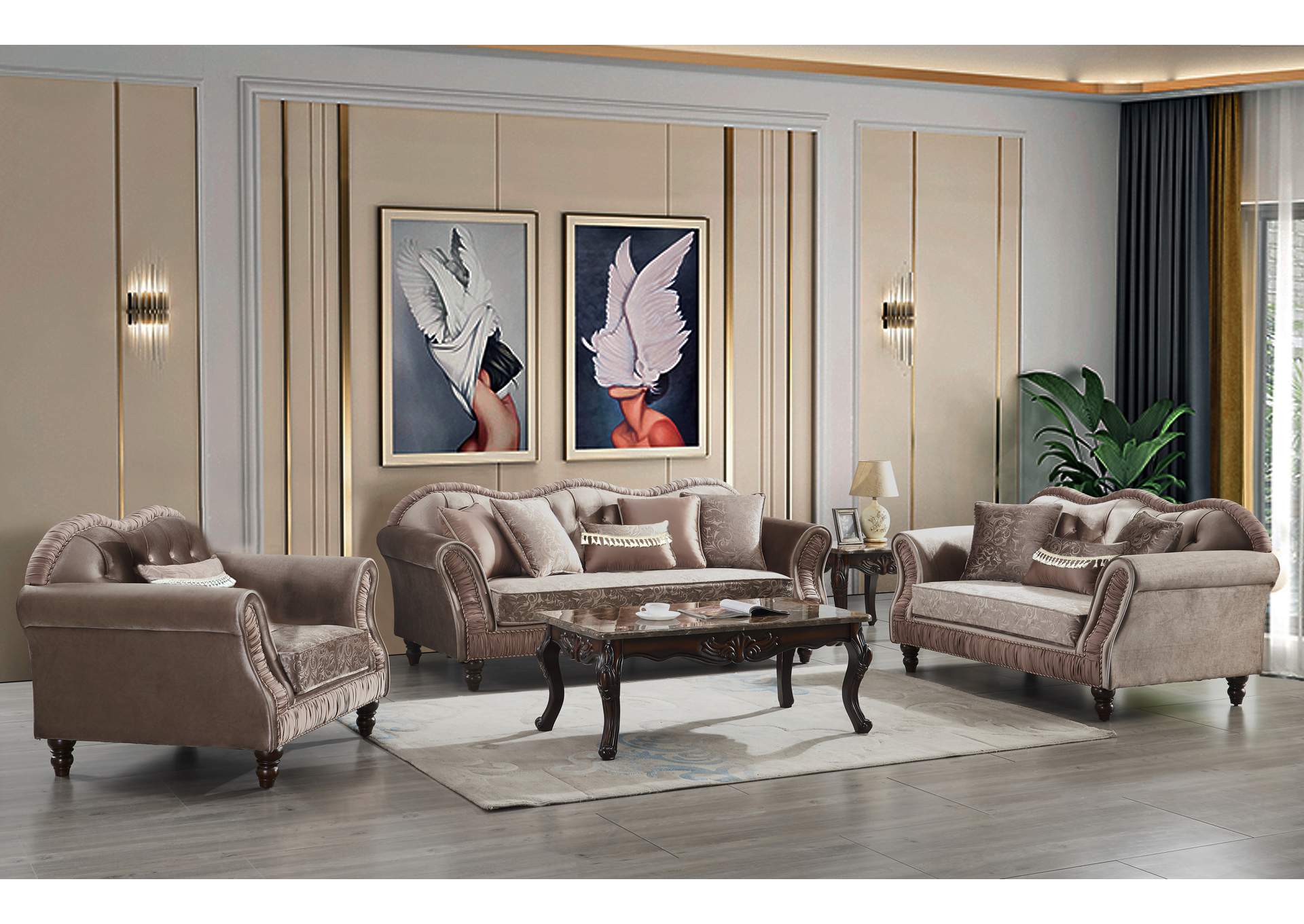Charlemagne,Sofa/love