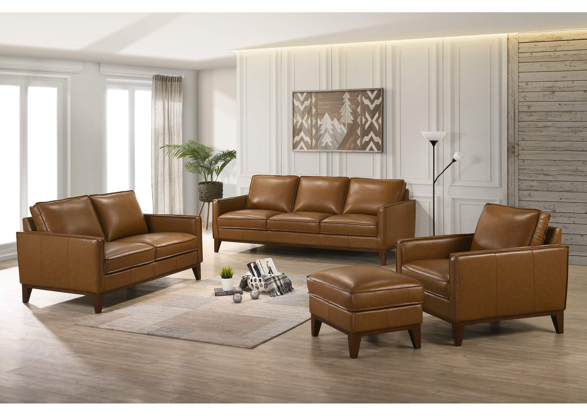 CASPAR CHAIR - CARAMEL image 6