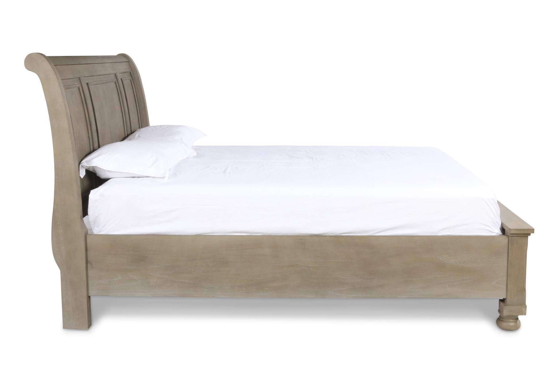 Allegra King Bed - Pewter