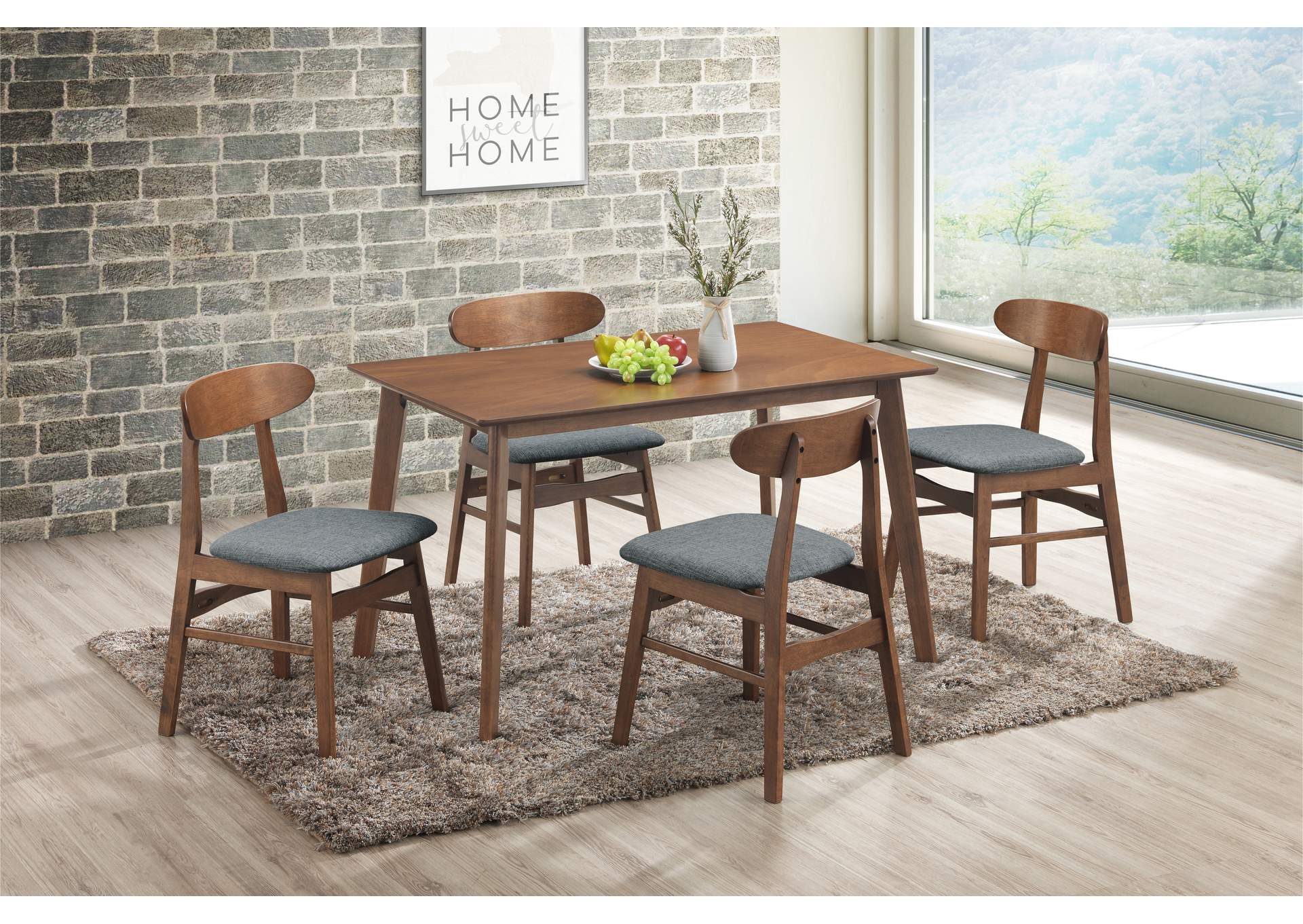 MOROCCO DINING CHAIR WITH NATURAL SEAT CUSHION - 2 PER CARTON image 8