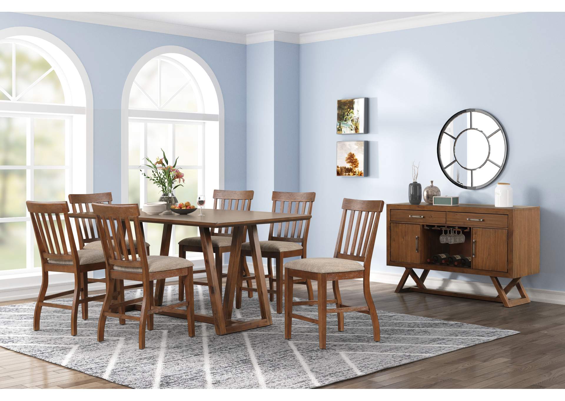 PUTNAM SERVER - WALNUT image 8