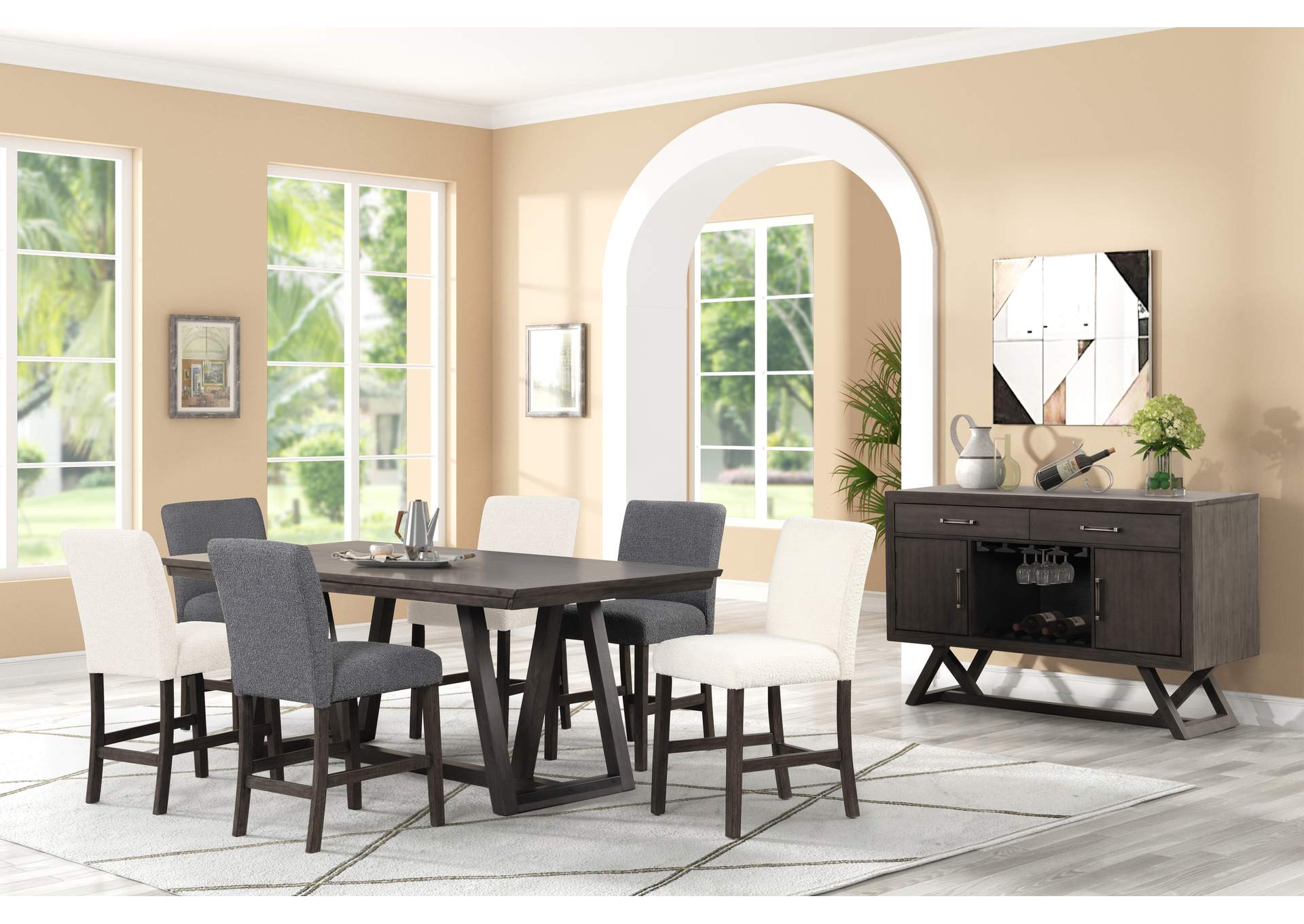 HIGH LINE DINING CHAIR - 2 PER CARTON - WHITEE image 8