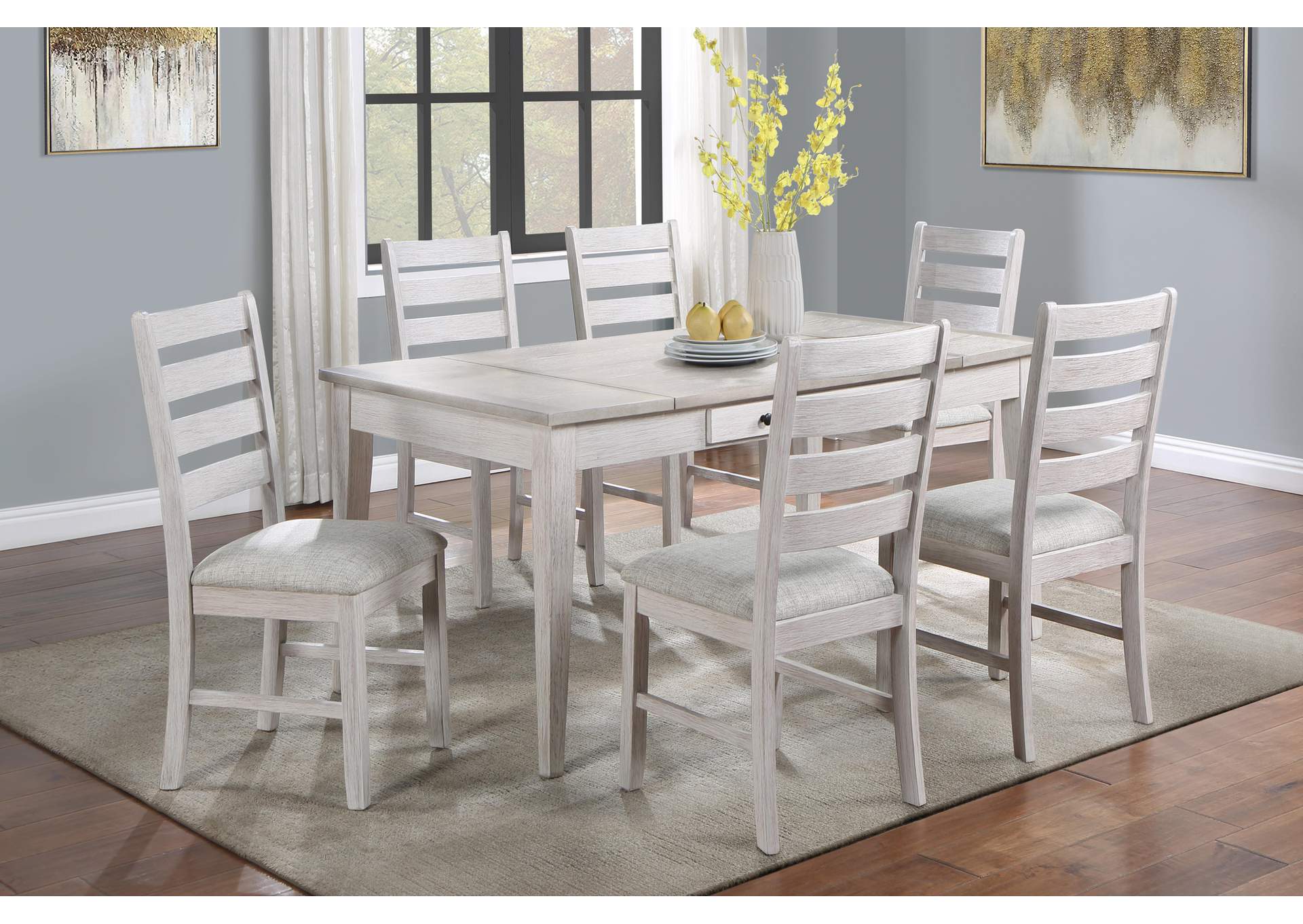 ECHO RECTANGLE DINING TABLE - DRIFTWOOD image 10