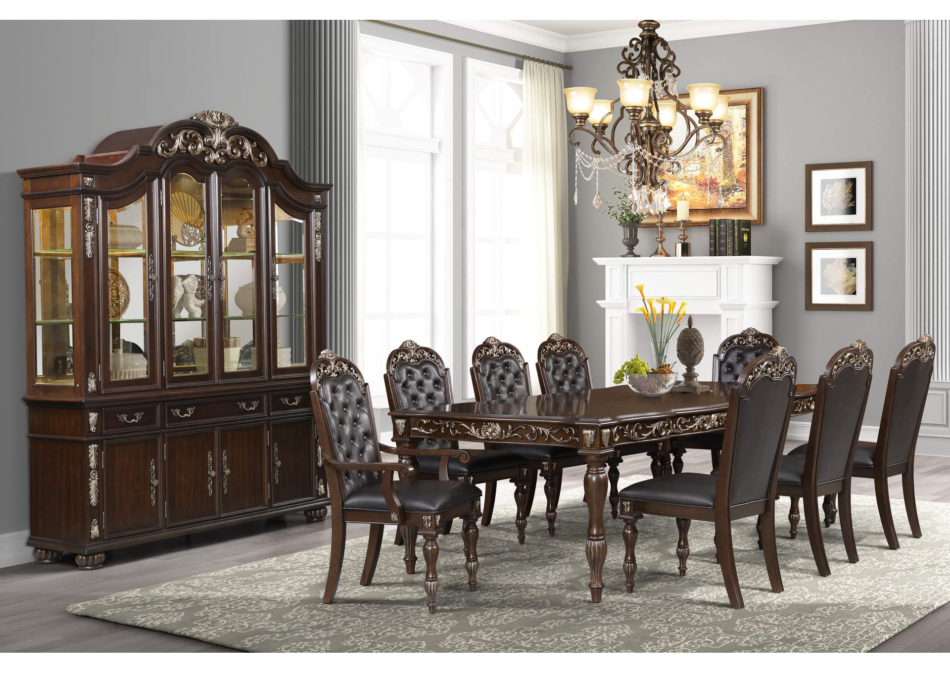 MAXIMUS DINING TABLE - MADEIRA image 6