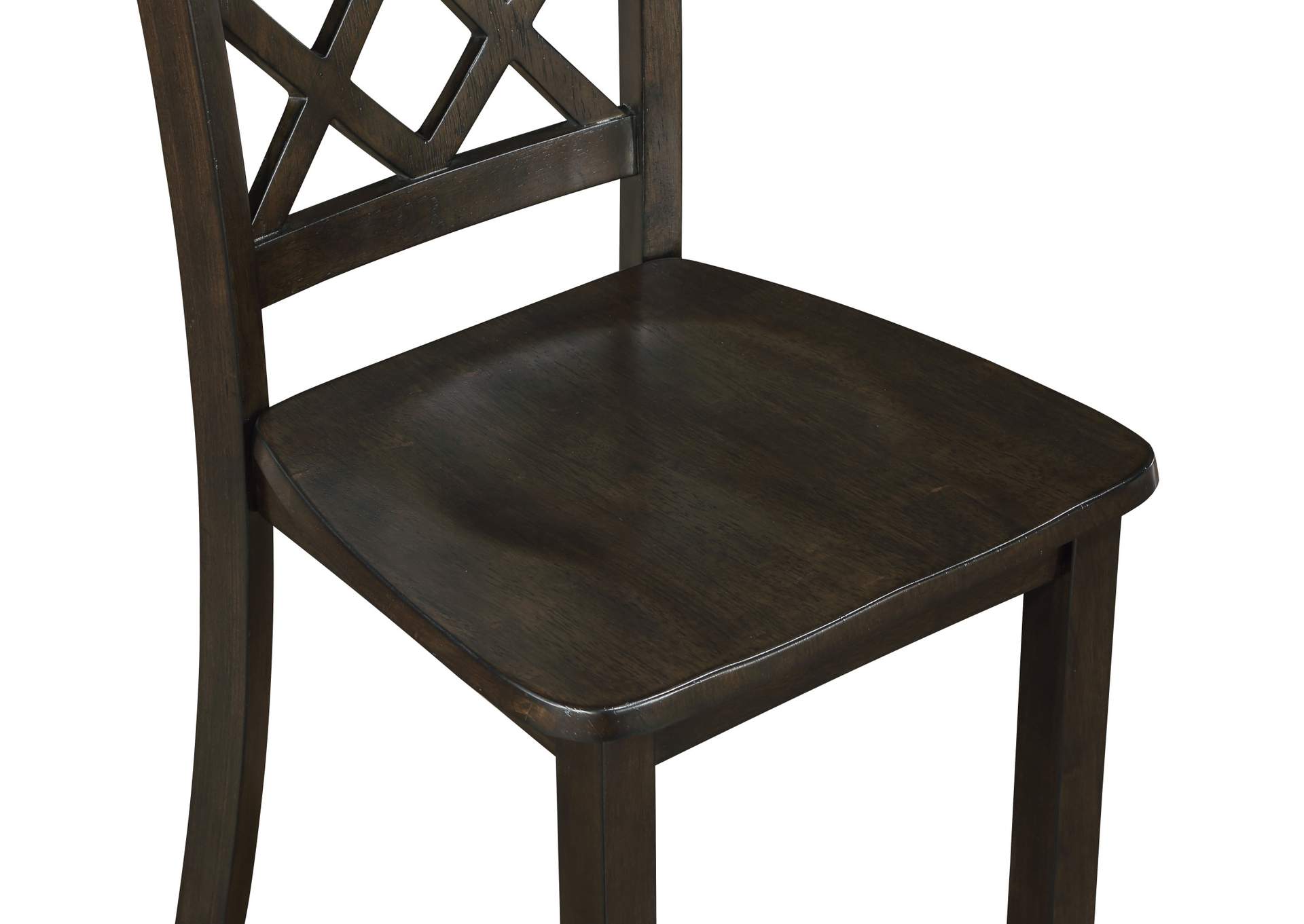 Trellis Dining Chair - 2 Per Carton - Brown