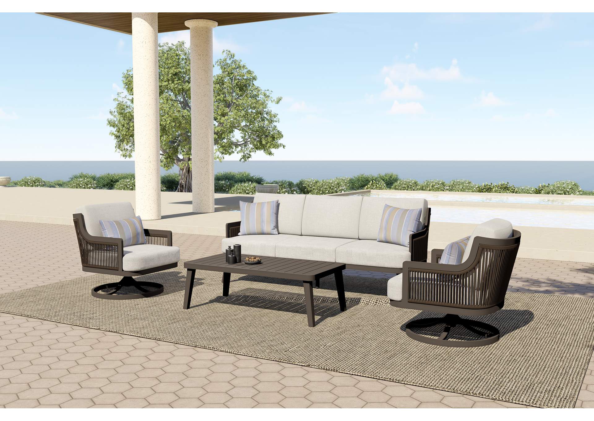 GENOVA PATIO COFFEE TABLE image 8