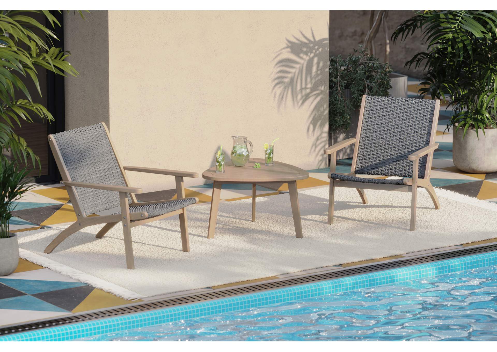 RADIUS PATIO END TABLE image 6