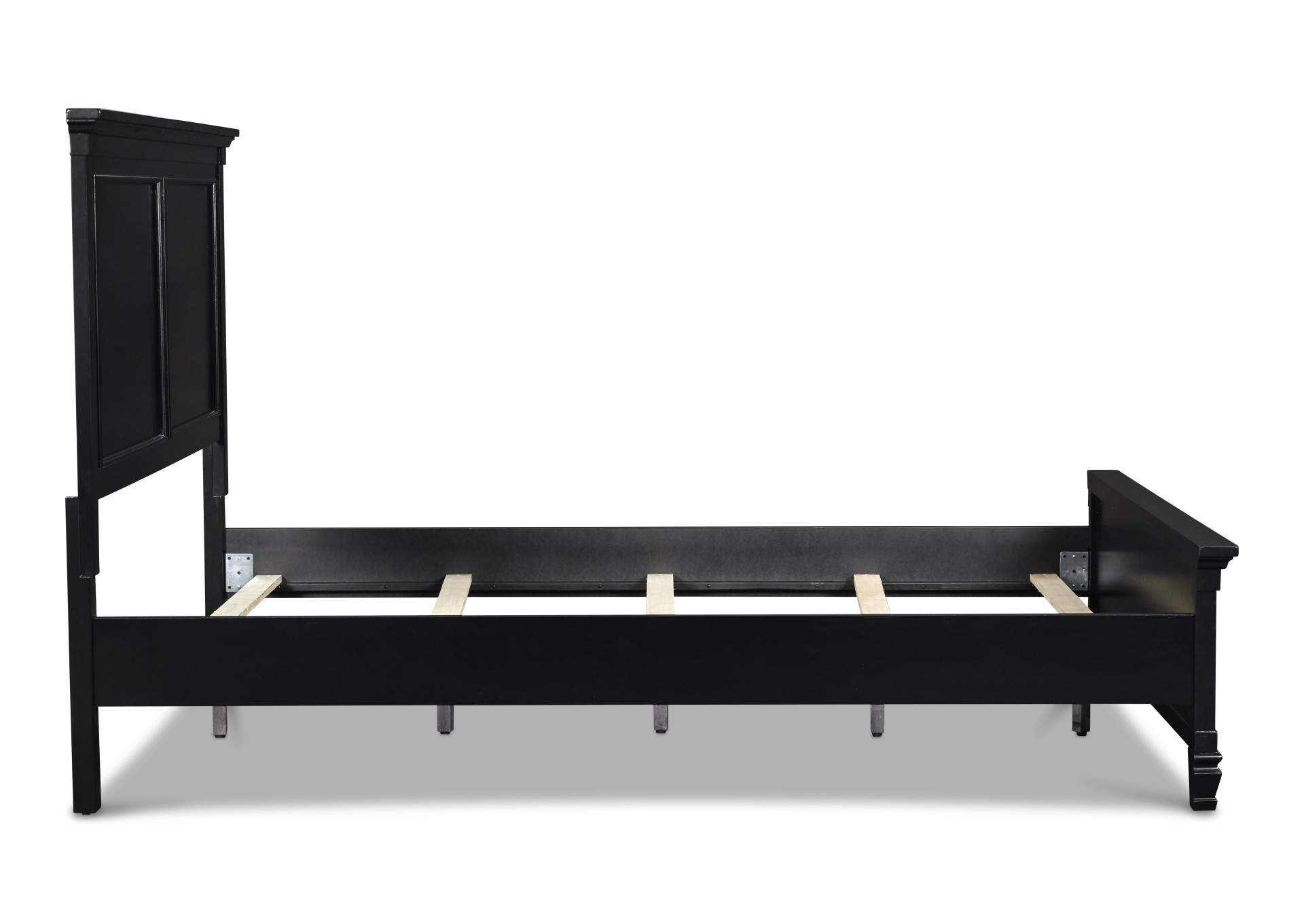 Tamarack Queen Panel Bed - Black