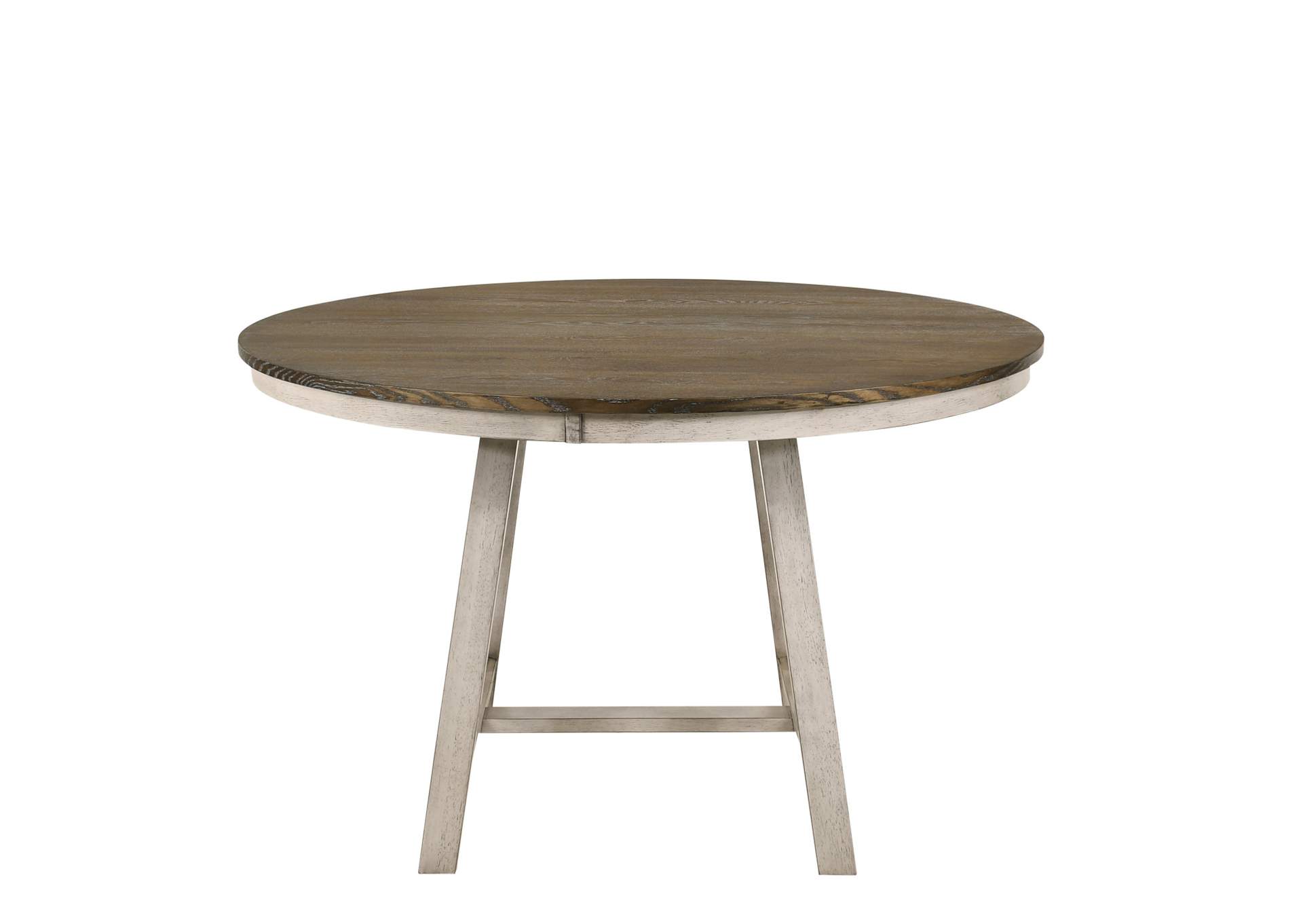 Somerset Round Table - Vintage - White