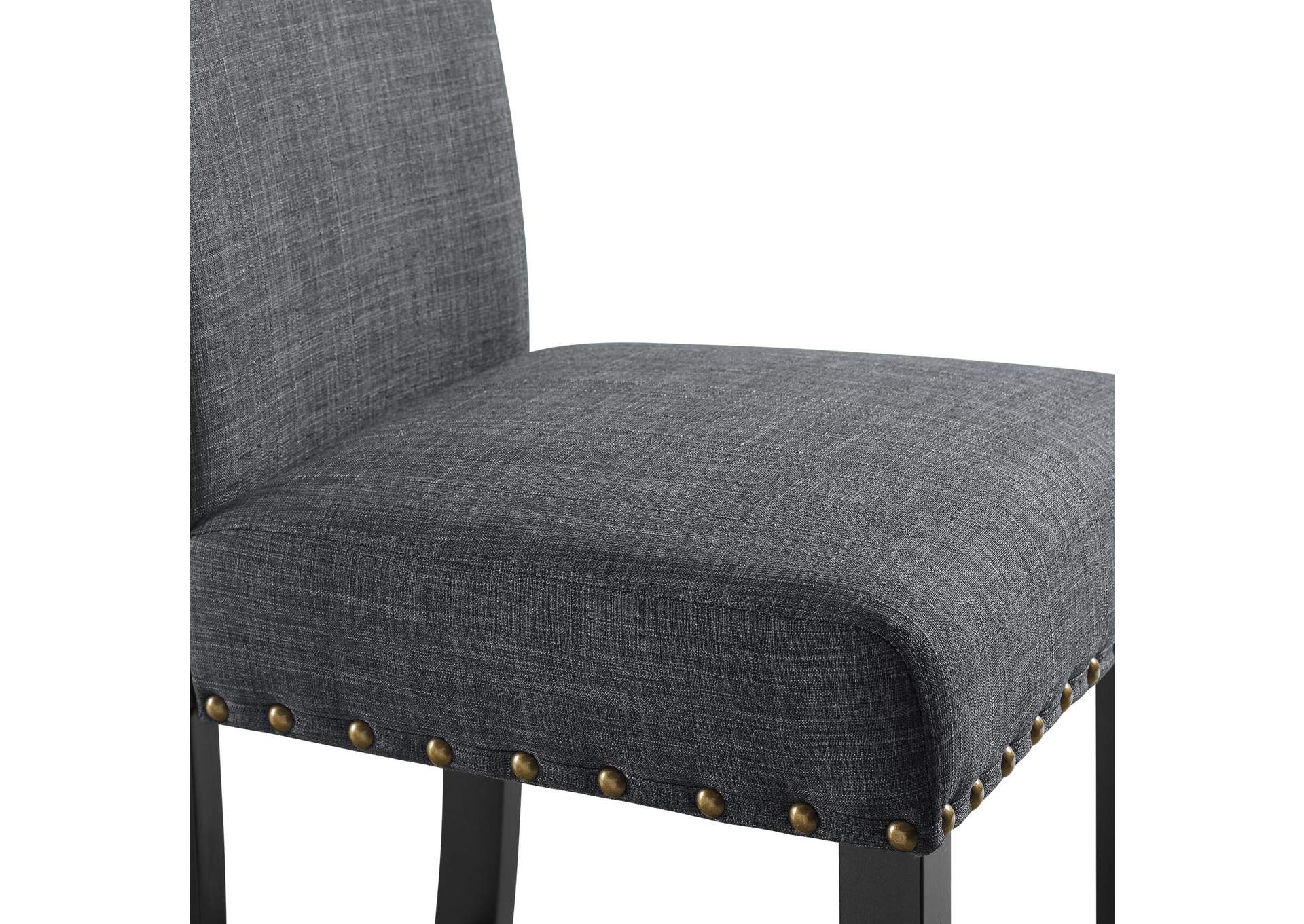 Crispin Granite Bar Chair - 2 Per Carton - Gray