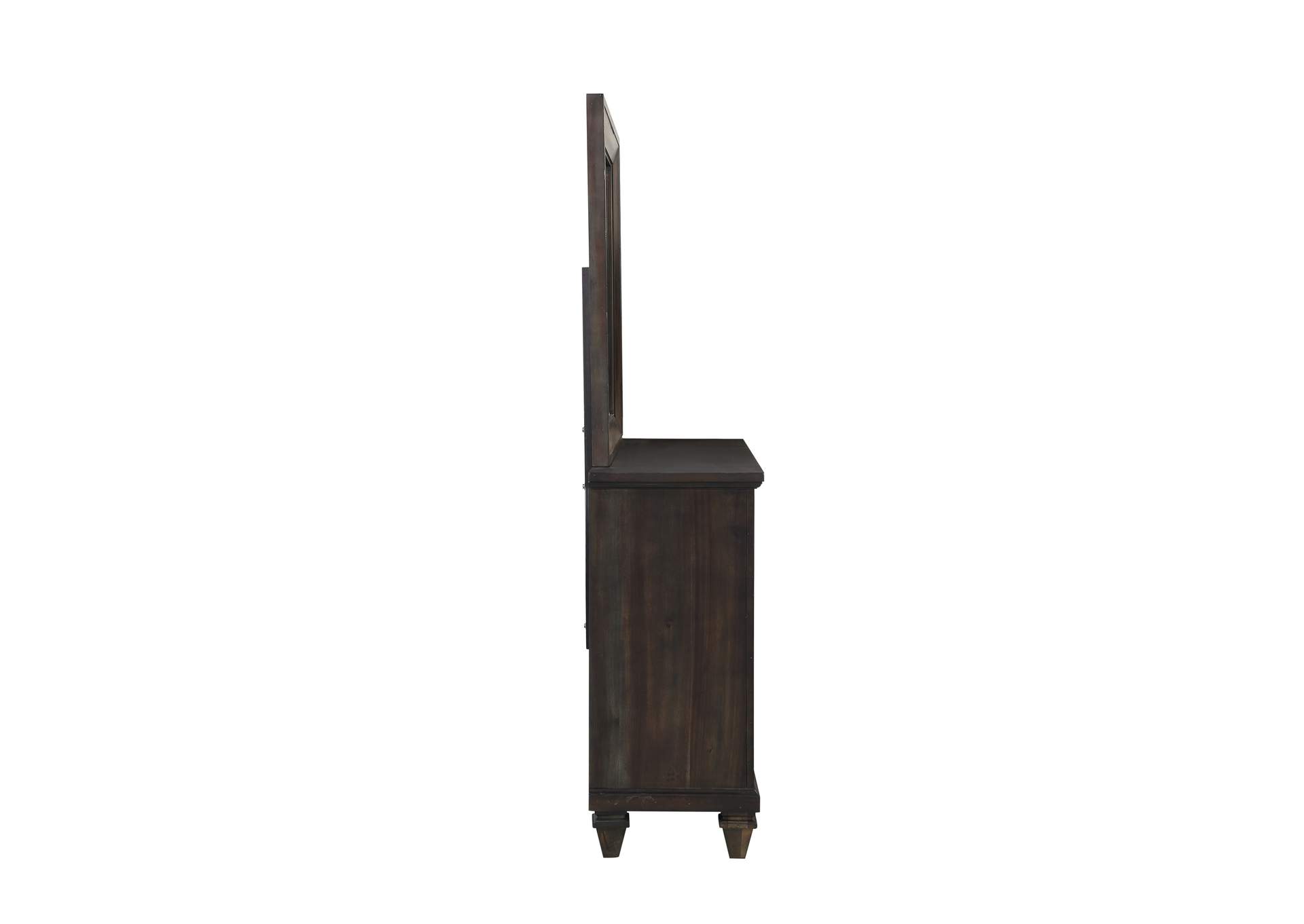 Sevilla California King 4 Piece - Bed, Dresser, Mirror, Chest