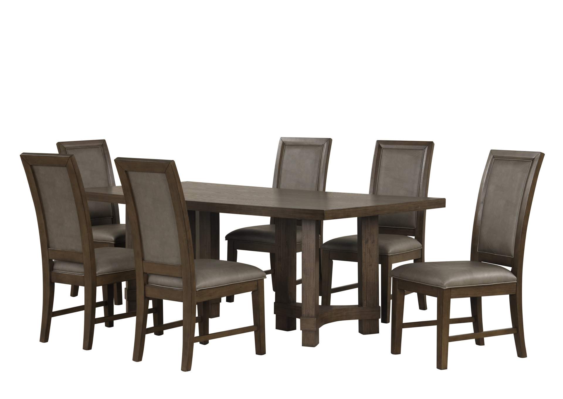 Cityscape - Rectangle Dining Table With 4 Chairs