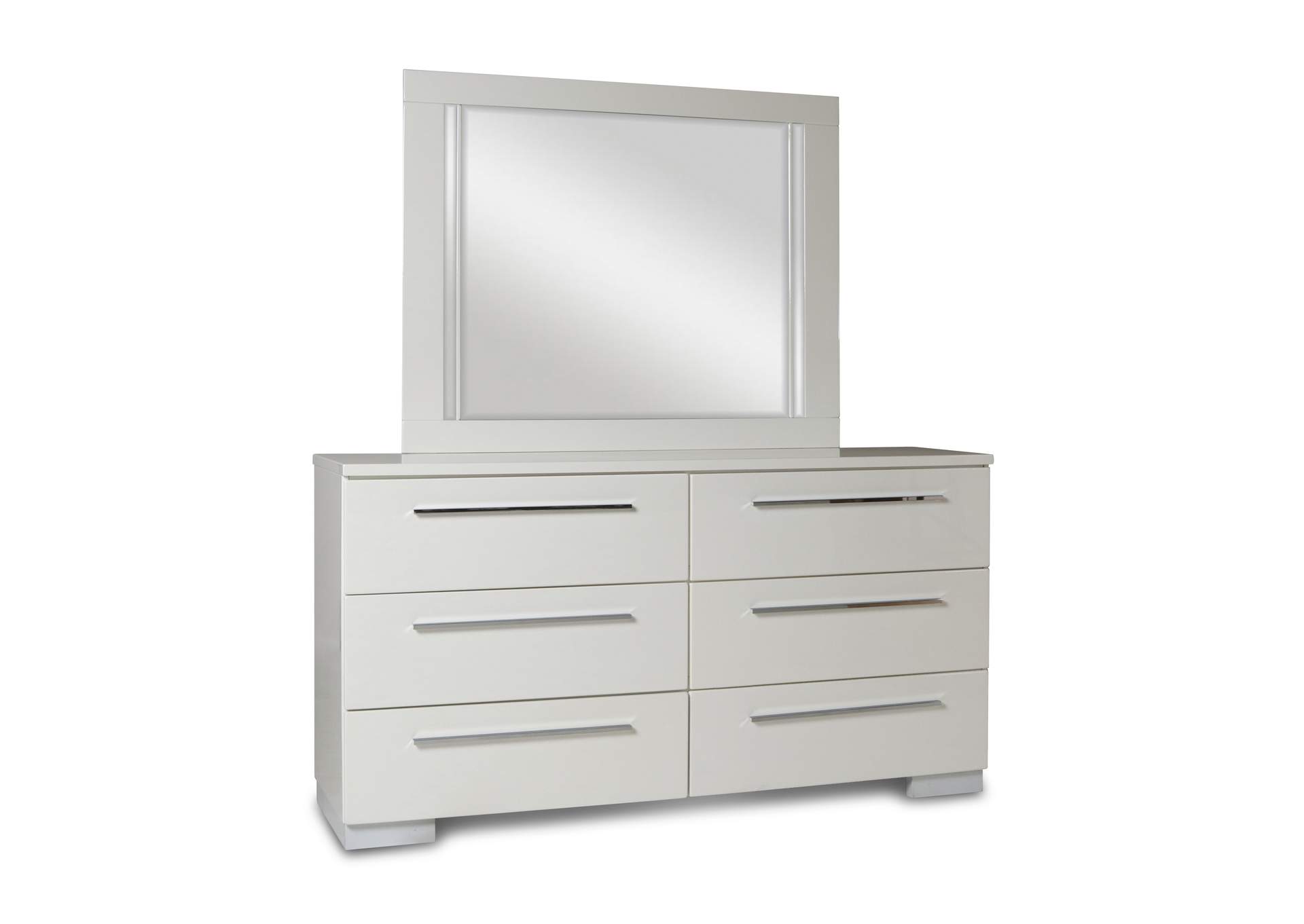 Sapphire King Bed 4pc Bed,Dresser,Mirror,Chest image 2