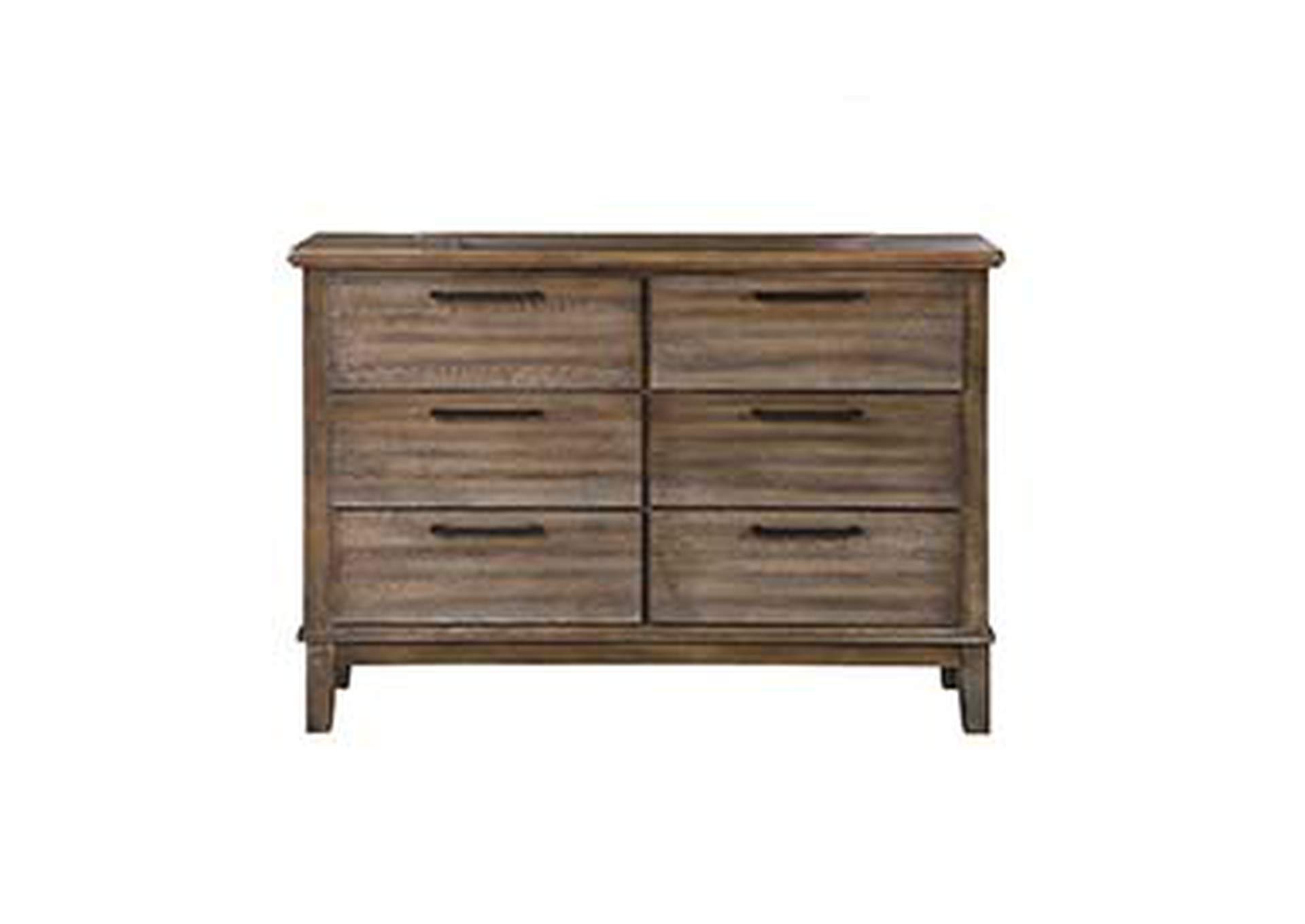 Cagney California King 4pc Bed,Dresser,Mirror,ChestGray image 29
