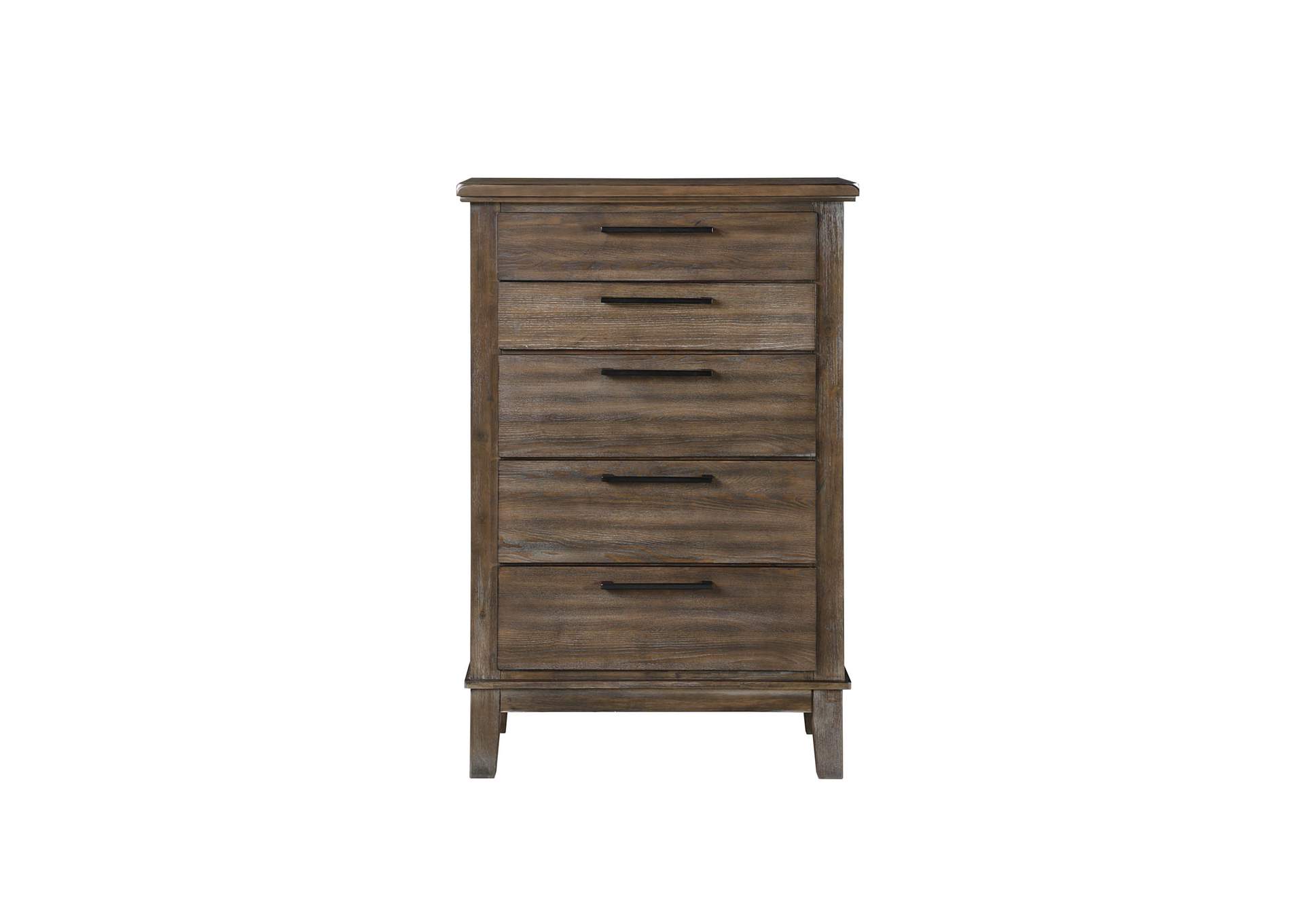 Cagney California King 4pc Bed,Dresser,Mirror,ChestGray image 17