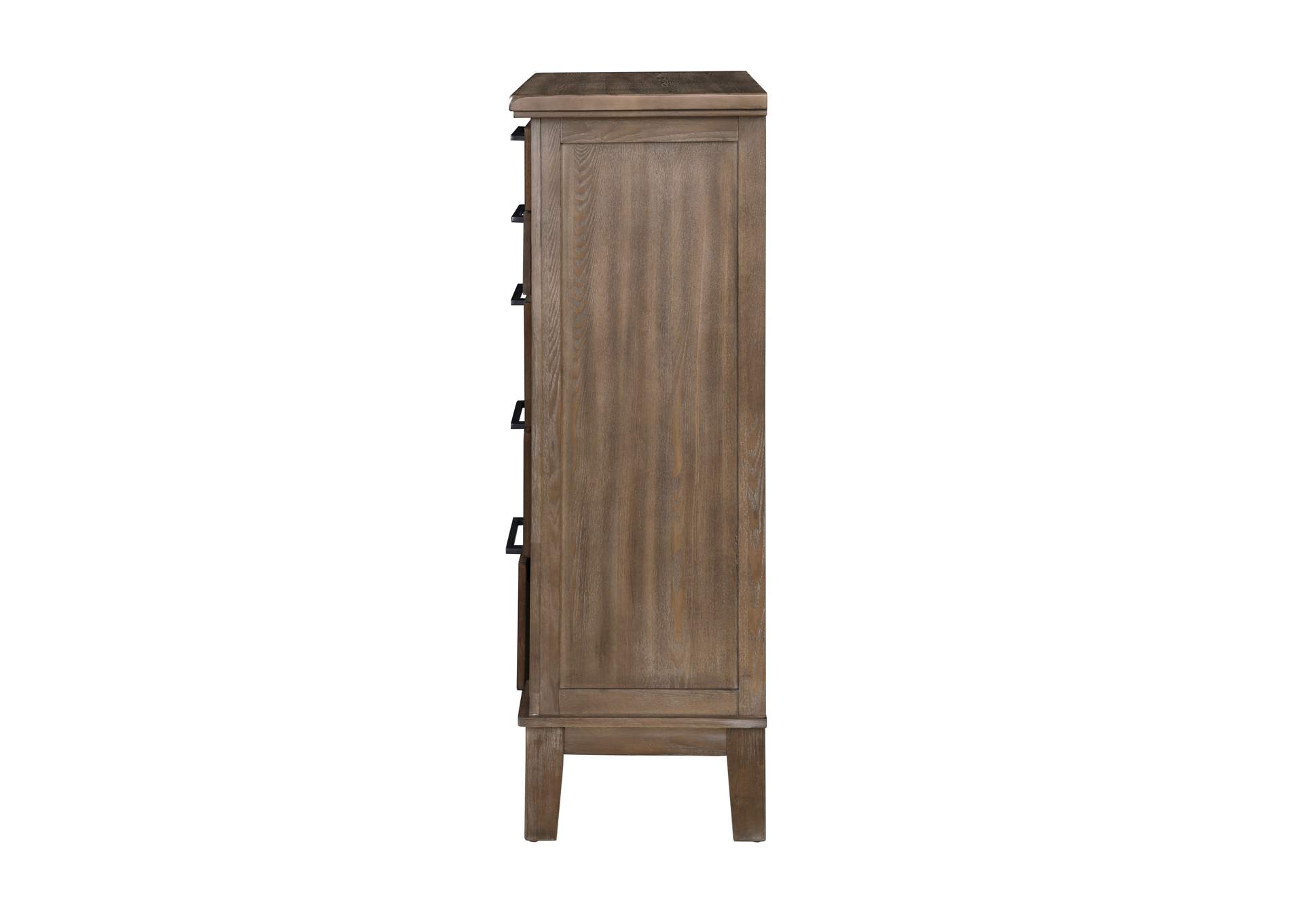 Cagney California King 4pc Bed,Dresser,Mirror,ChestGray image 16