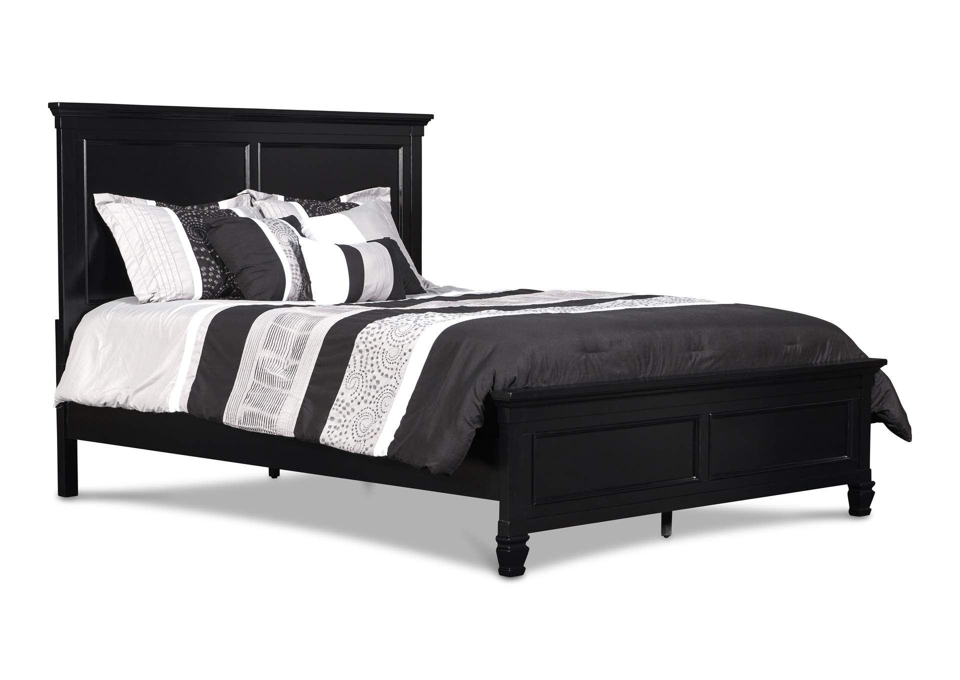 Tamarack California King 4pc Bed,Dresser,Mirror,NightstandBlack image 4