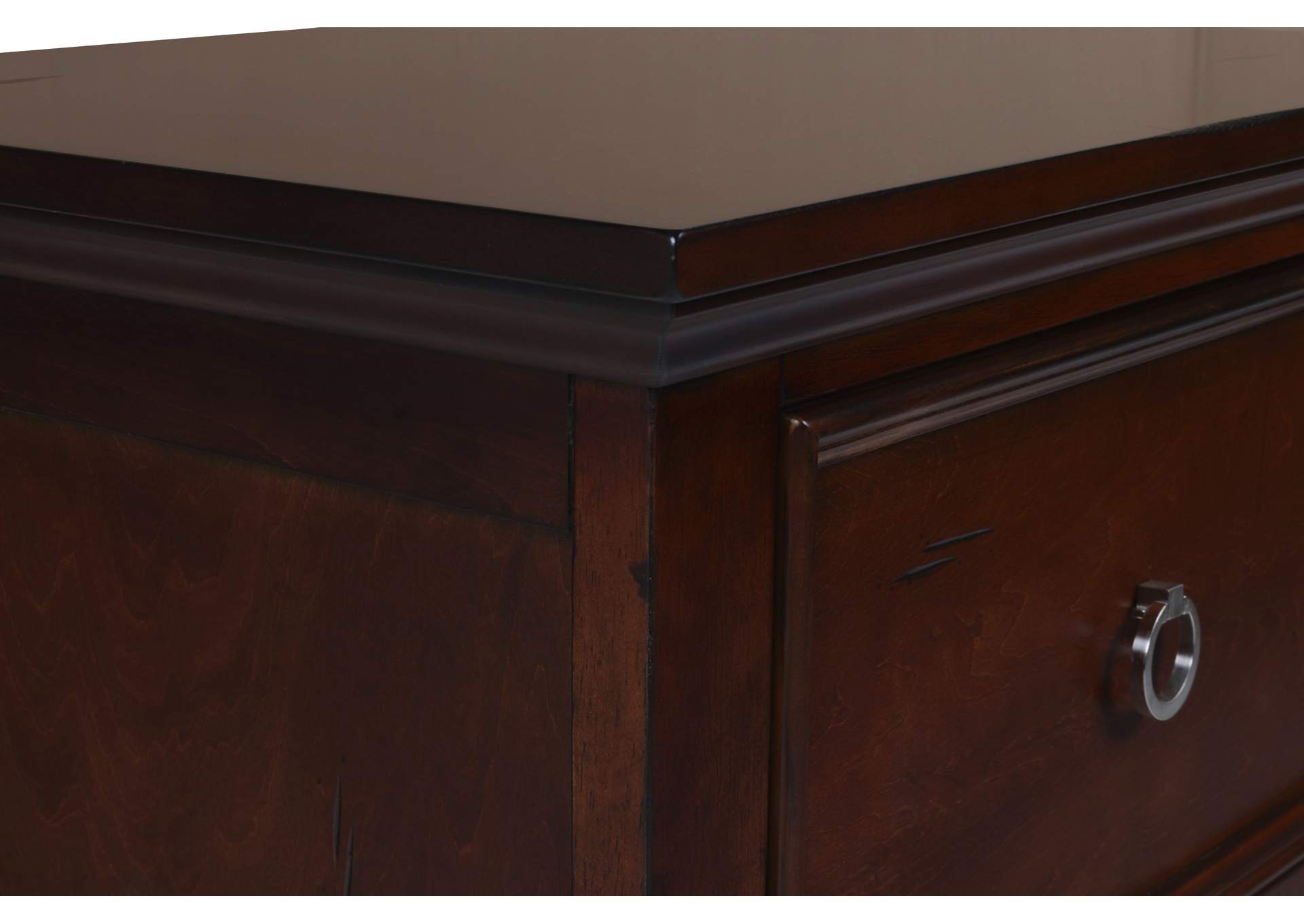 Tamarack Queen Bedueen 4pc Bed,Dresser,Mirror,NightstandBrn Cherry image 27