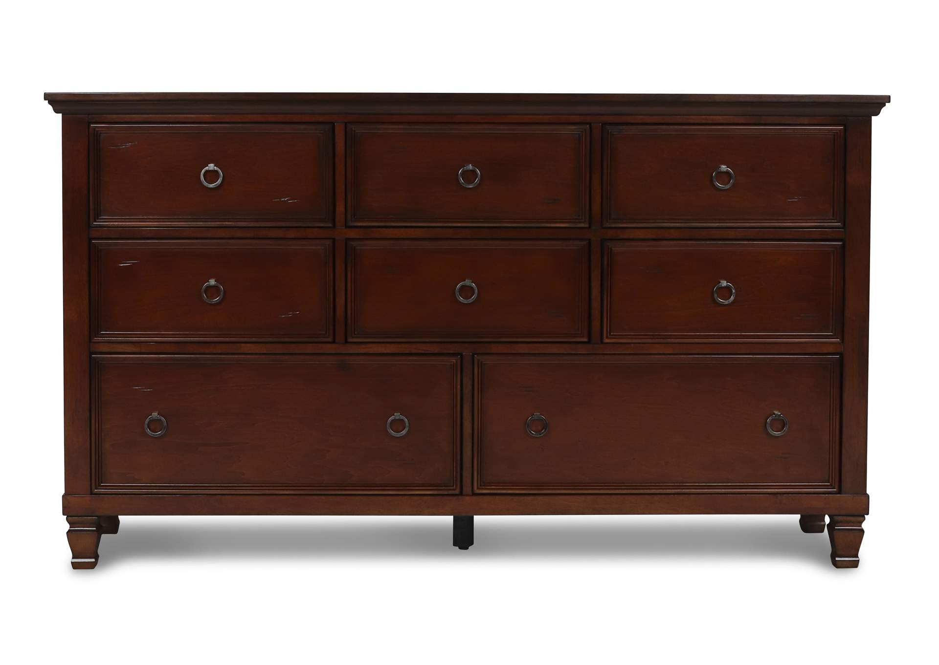 Tamarack Queen Bedueen 4pc Bed,Dresser,Mirror,NightstandBrn Cherry image 21