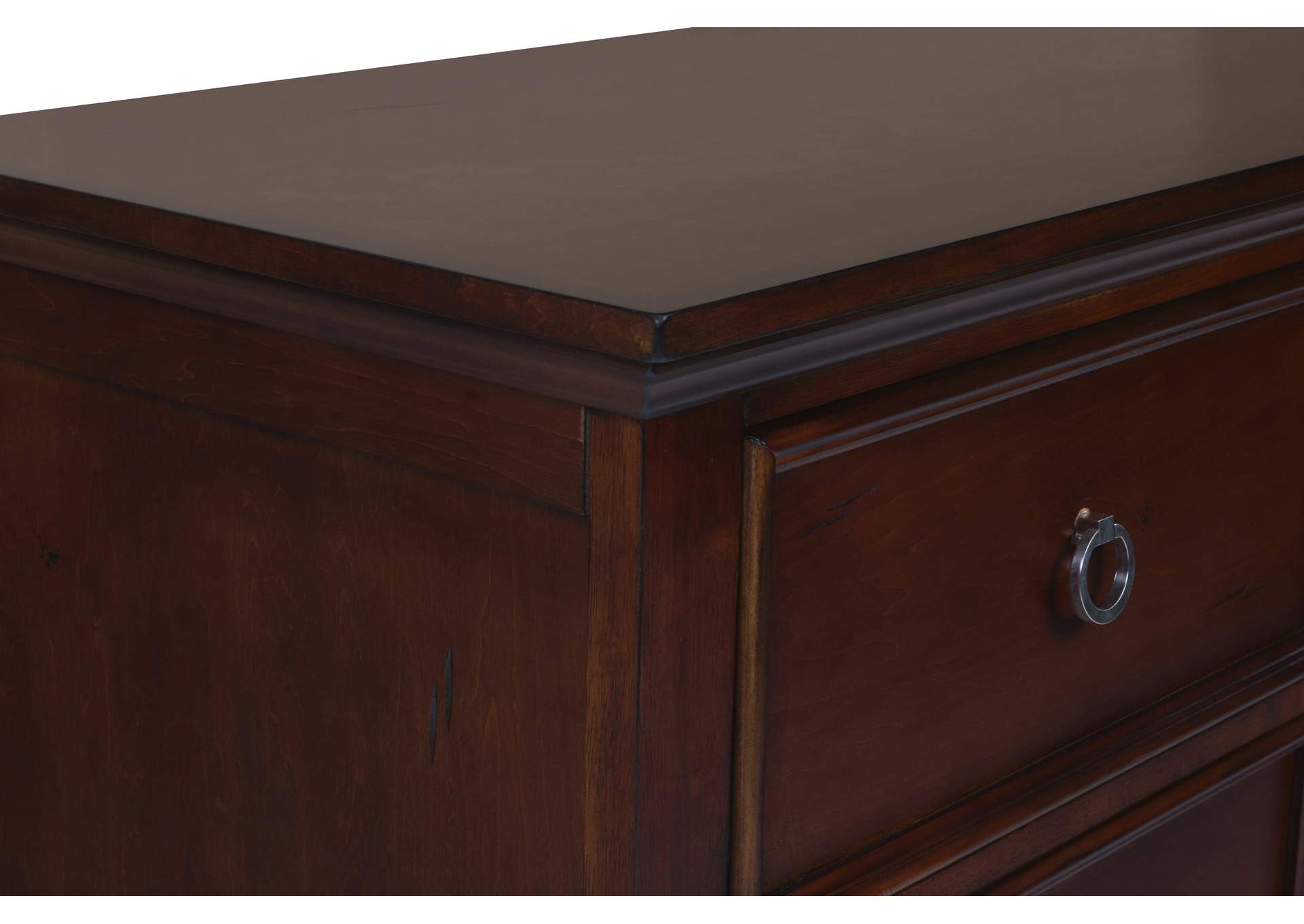 Tamarack Queen Bedueen 4pc Bed,Dresser,Mirror,NightstandBrn Cherry image 35