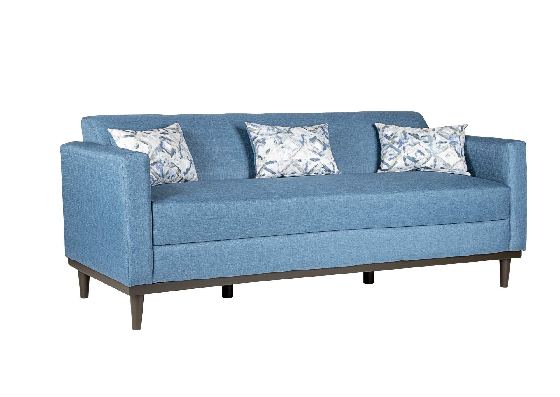 Aiden Sofa & Love,Aqua Blue