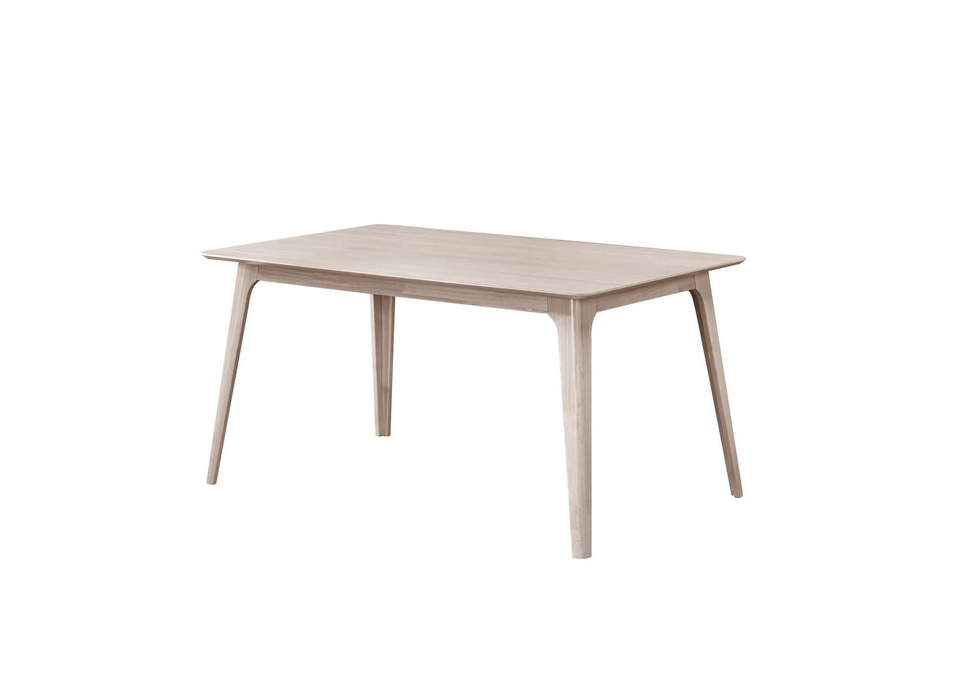 OSCAR 60" TABLE - WHITE ASH image 1