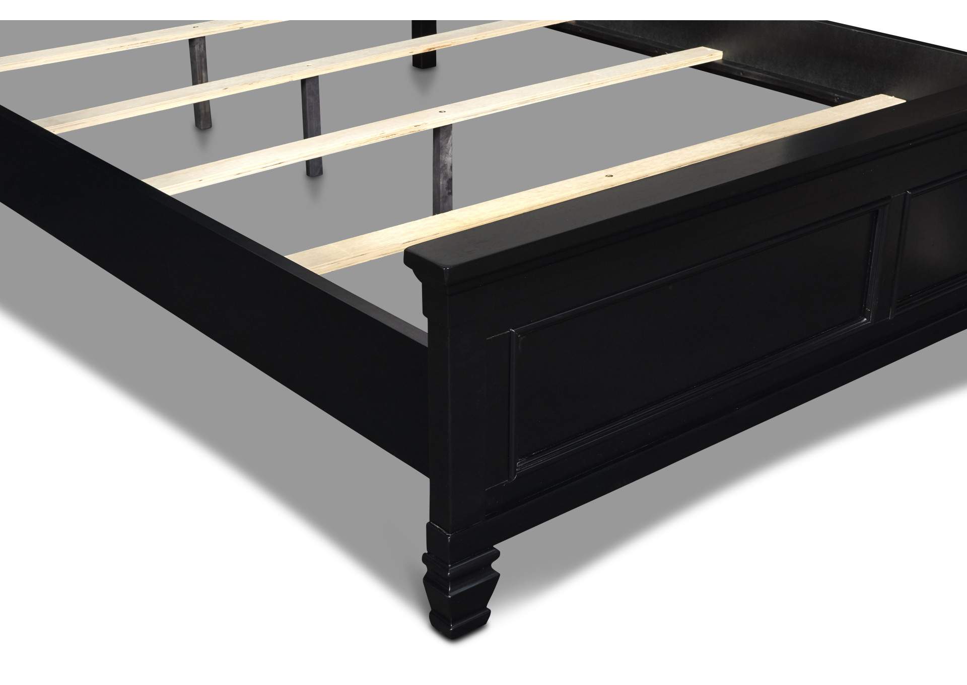 Tamarack Queen Panel Bed - Black