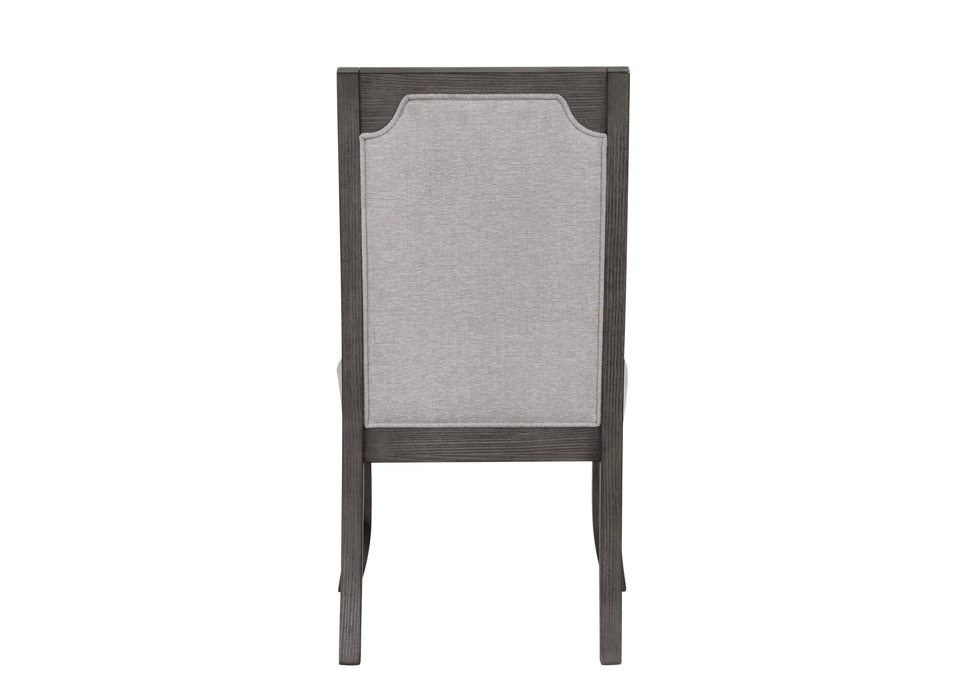 LISBON DINING SIDE CHAIR - 2 PER CARTON - GRAY image 5
