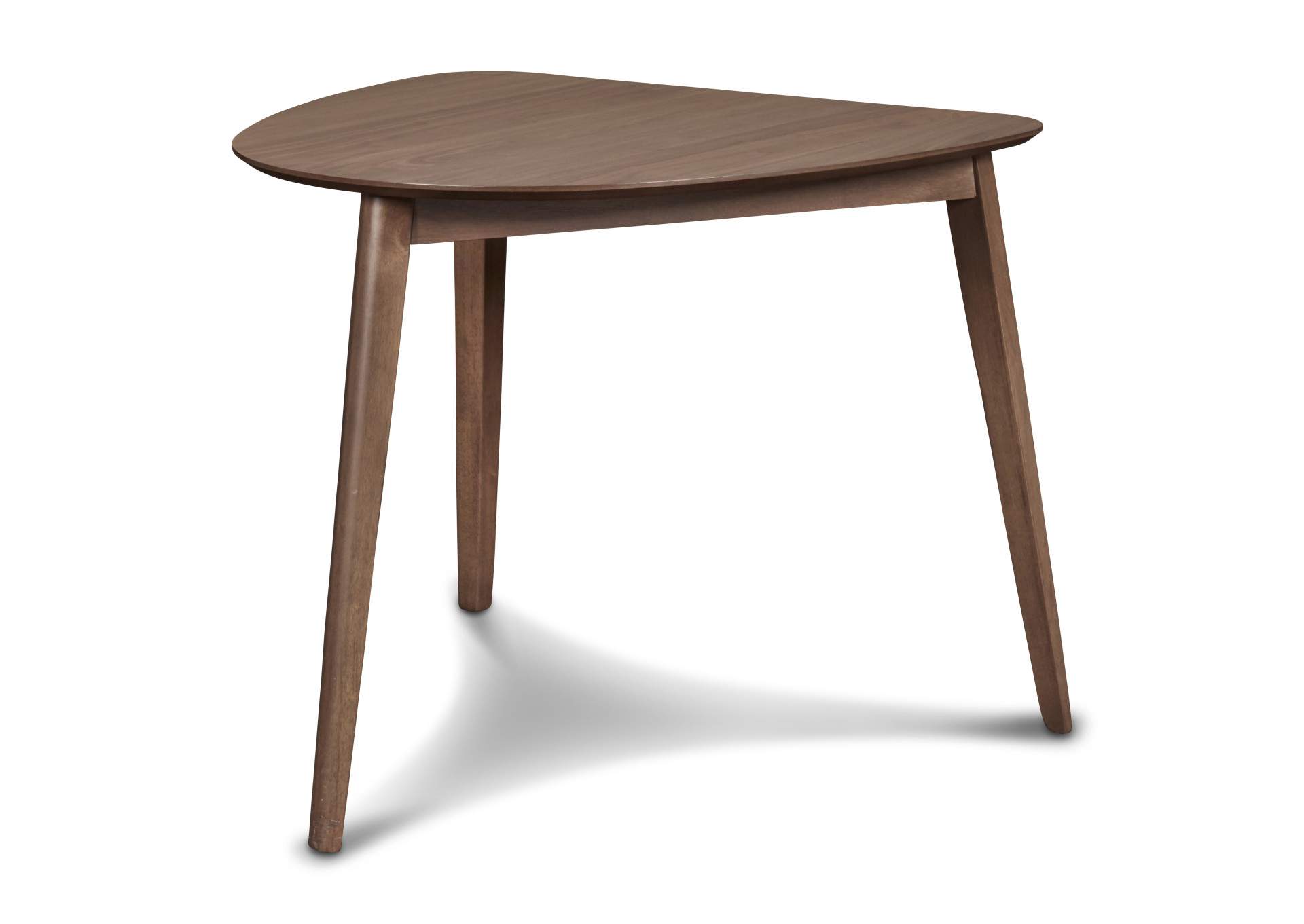 OSCAR CORNER TABLE - WALNUT