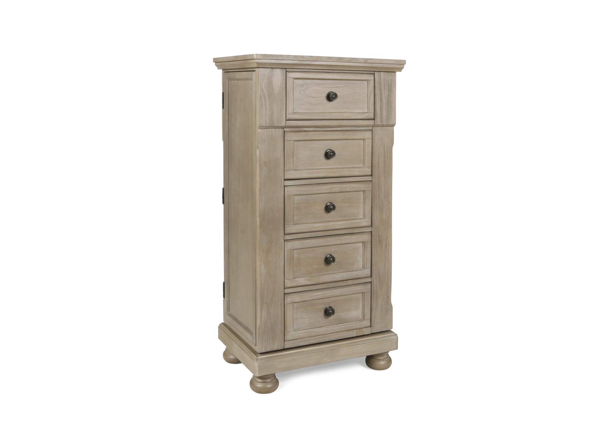ALLEGRA SWIVEL CHEST - PEWTER image 1