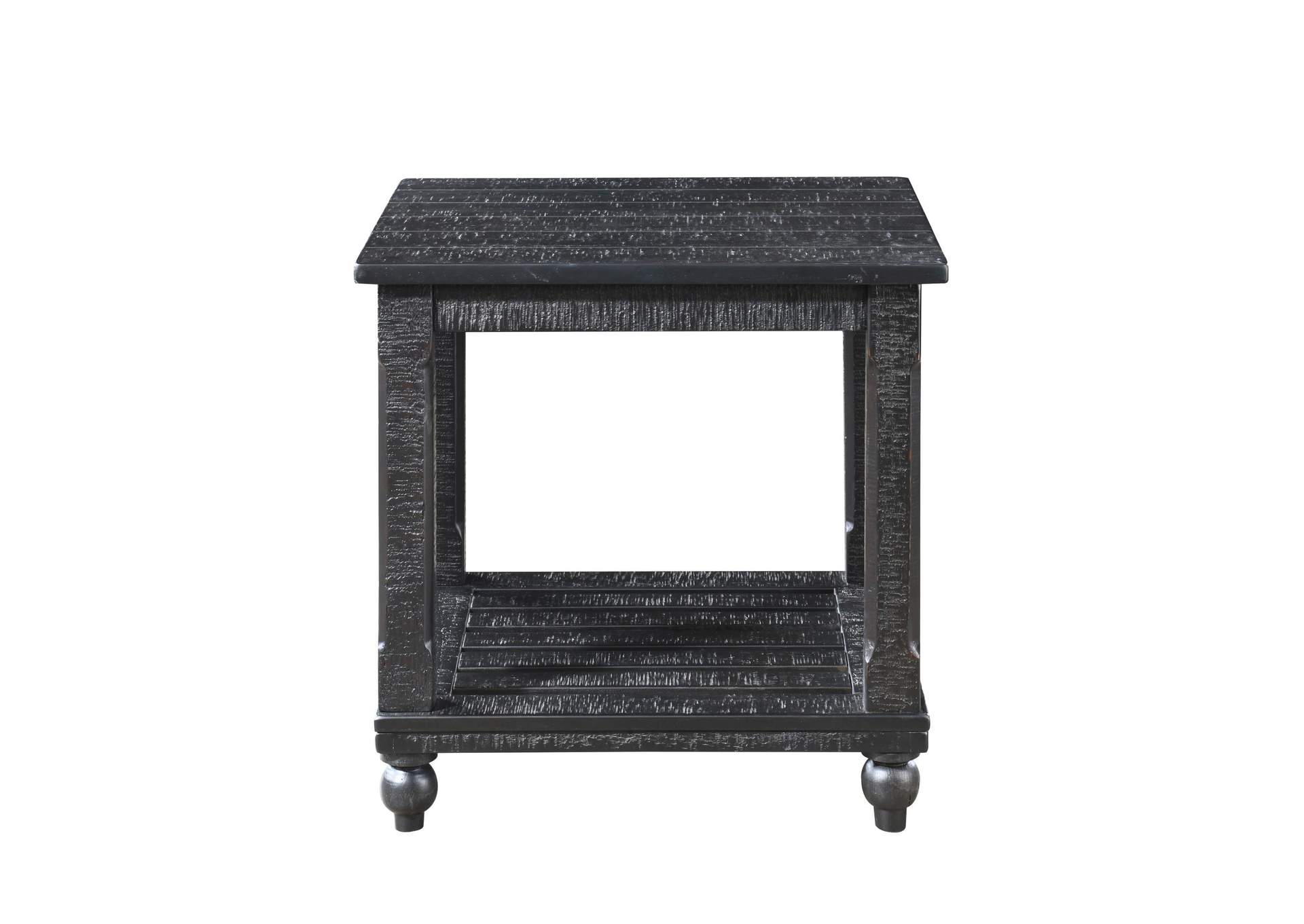 CADE 3 PIECE OCCASIONAL SET - 1 COFFEE AND 2 END TABLES - BLACK image 8