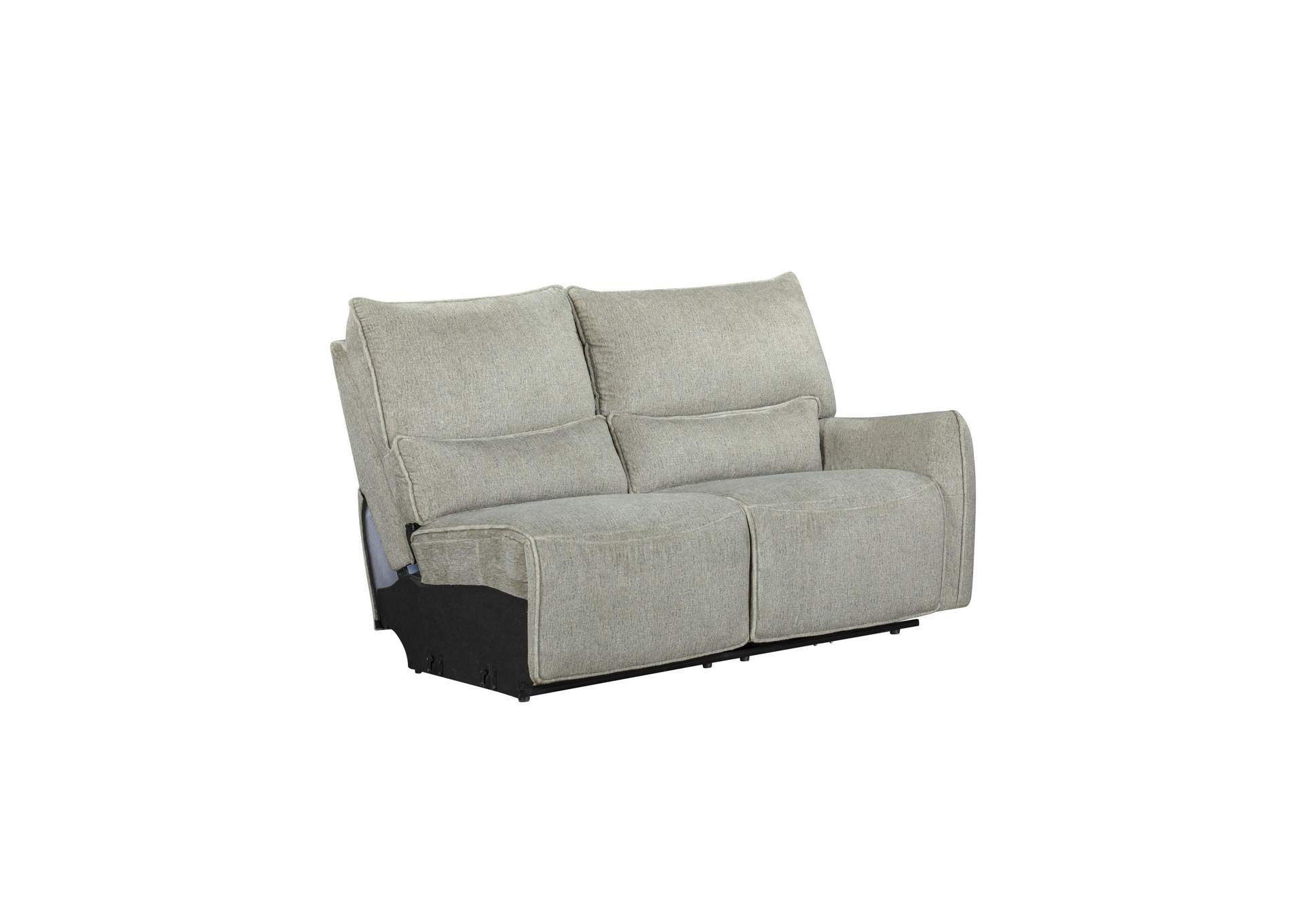 REMSEN RIGHT ARM FACING LOVESEAT WITH ONE RECLINER - LATTE image 1