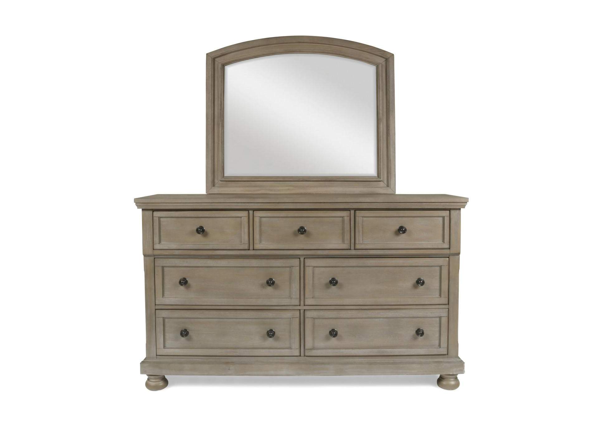 ALLEGRA MIRROR - PEWTER image 3