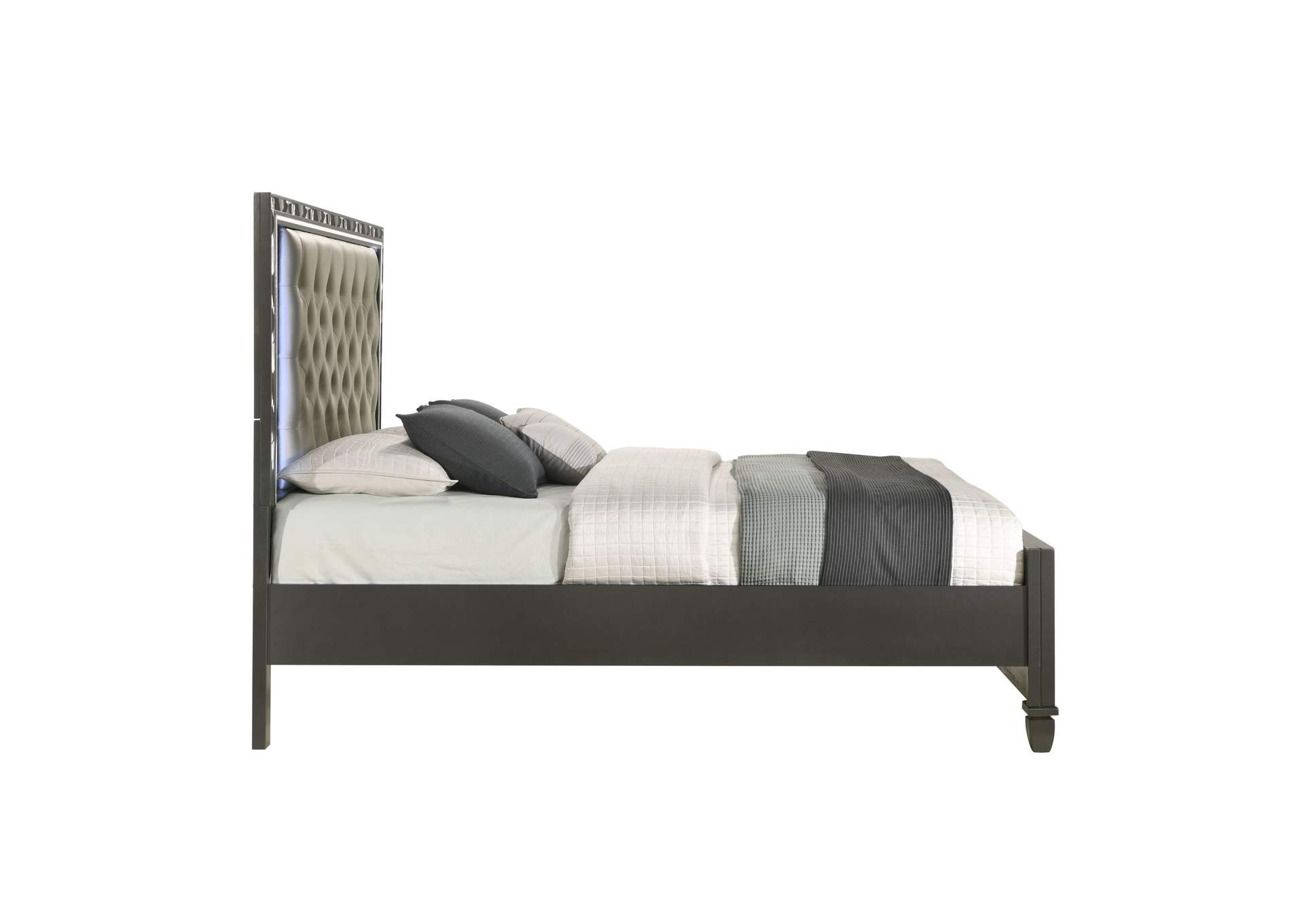 Radiance - California King Bed - Black