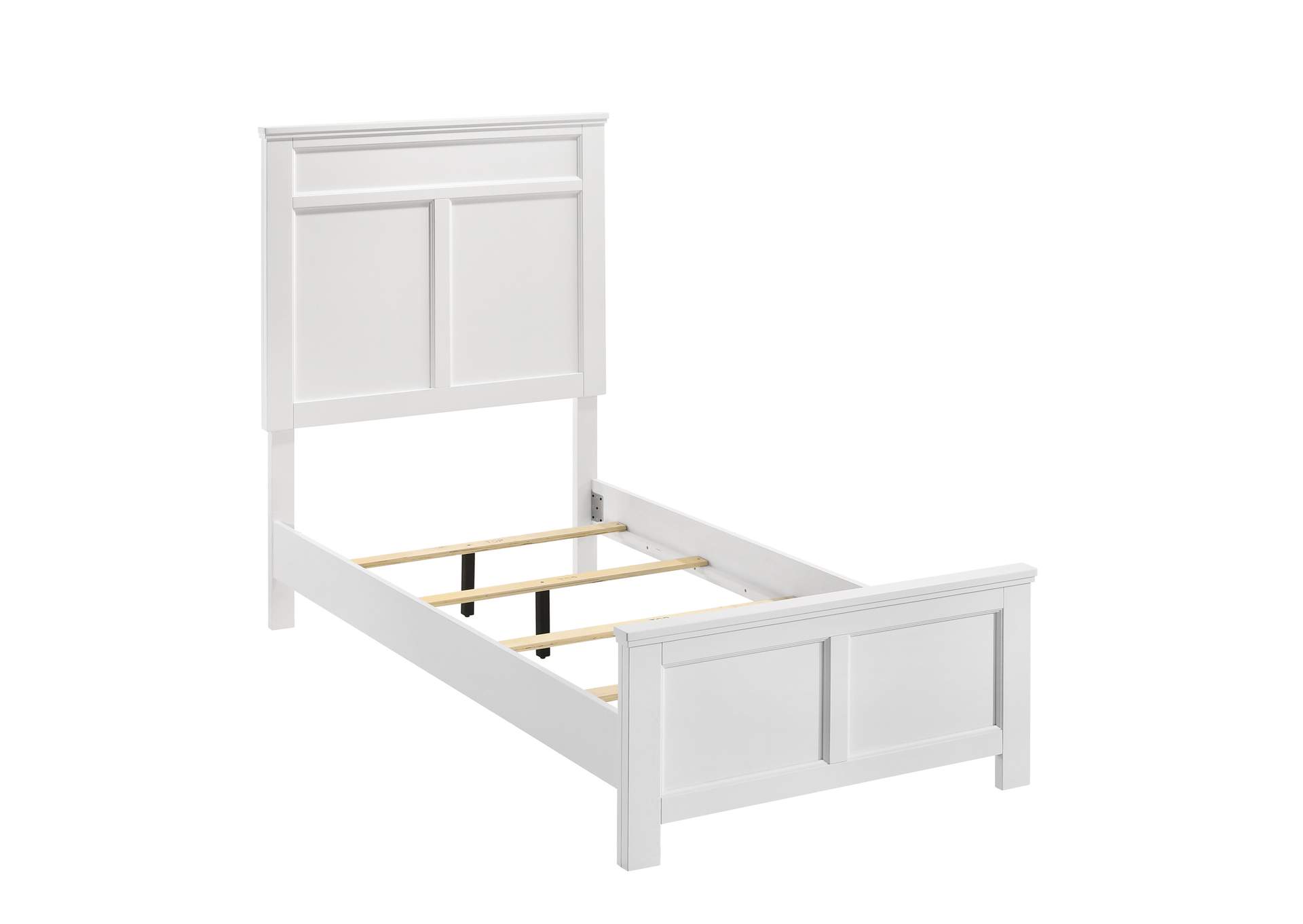 ANDOVER FULL BED - WHITE