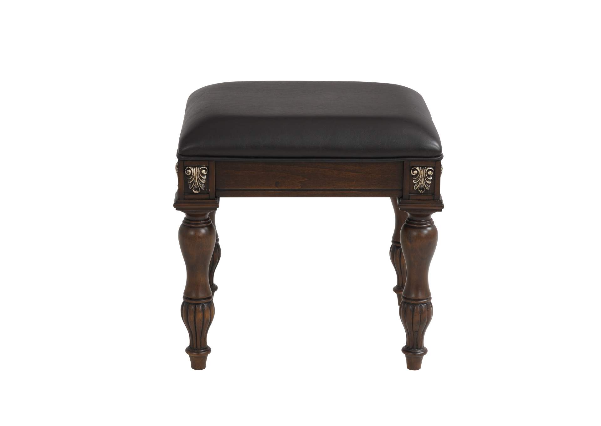 Maximus Vanity Table Stool - Madeira
