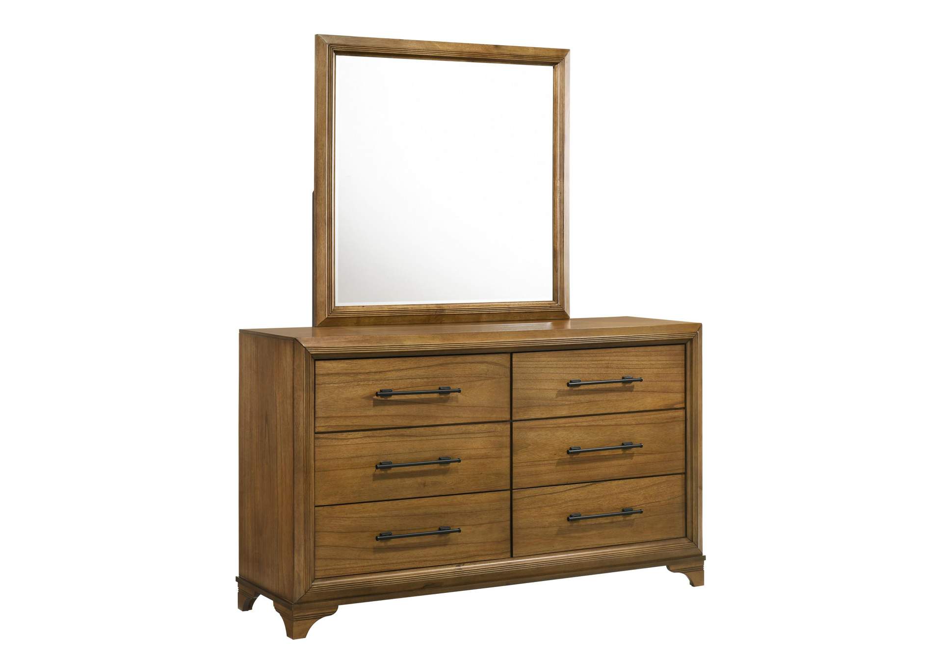 TALCOTT MIRROR - HONEY image 1