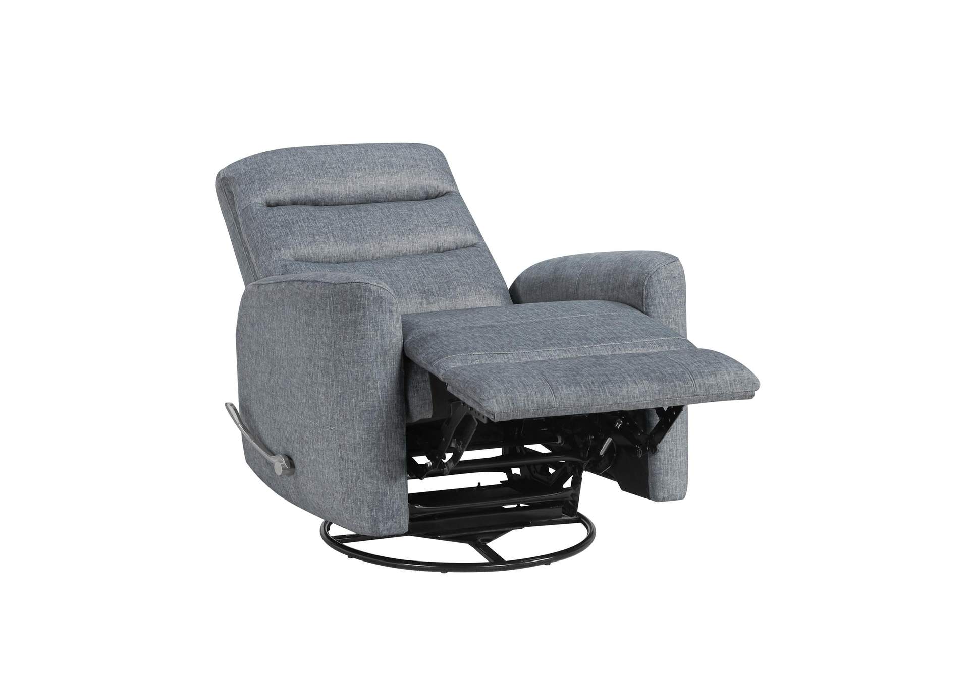 TAKAMI SWIVEL RECLINER - GRANITE POLY image 4