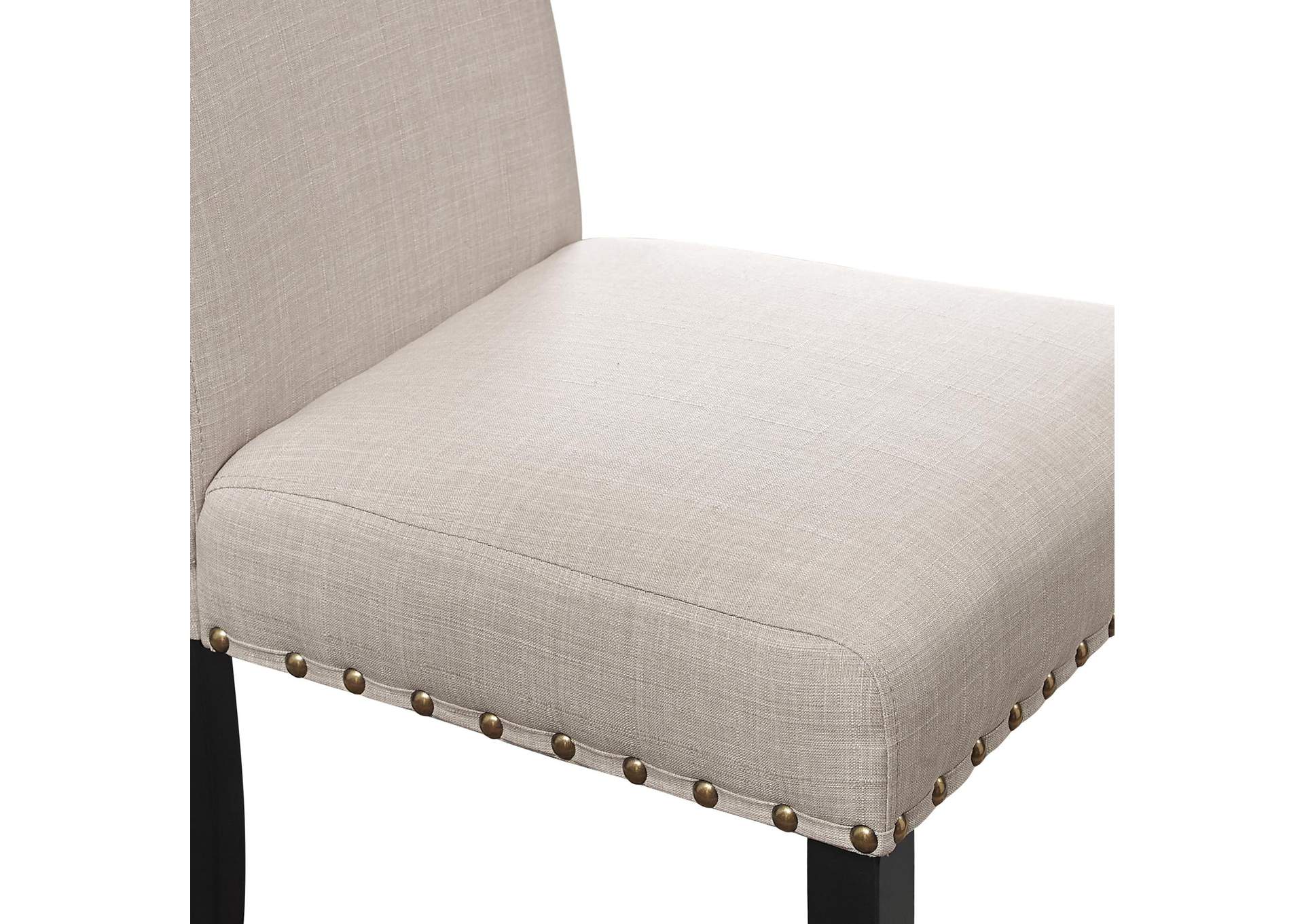 Crispin Natural Beige Bar Chair - 2 Per Carton