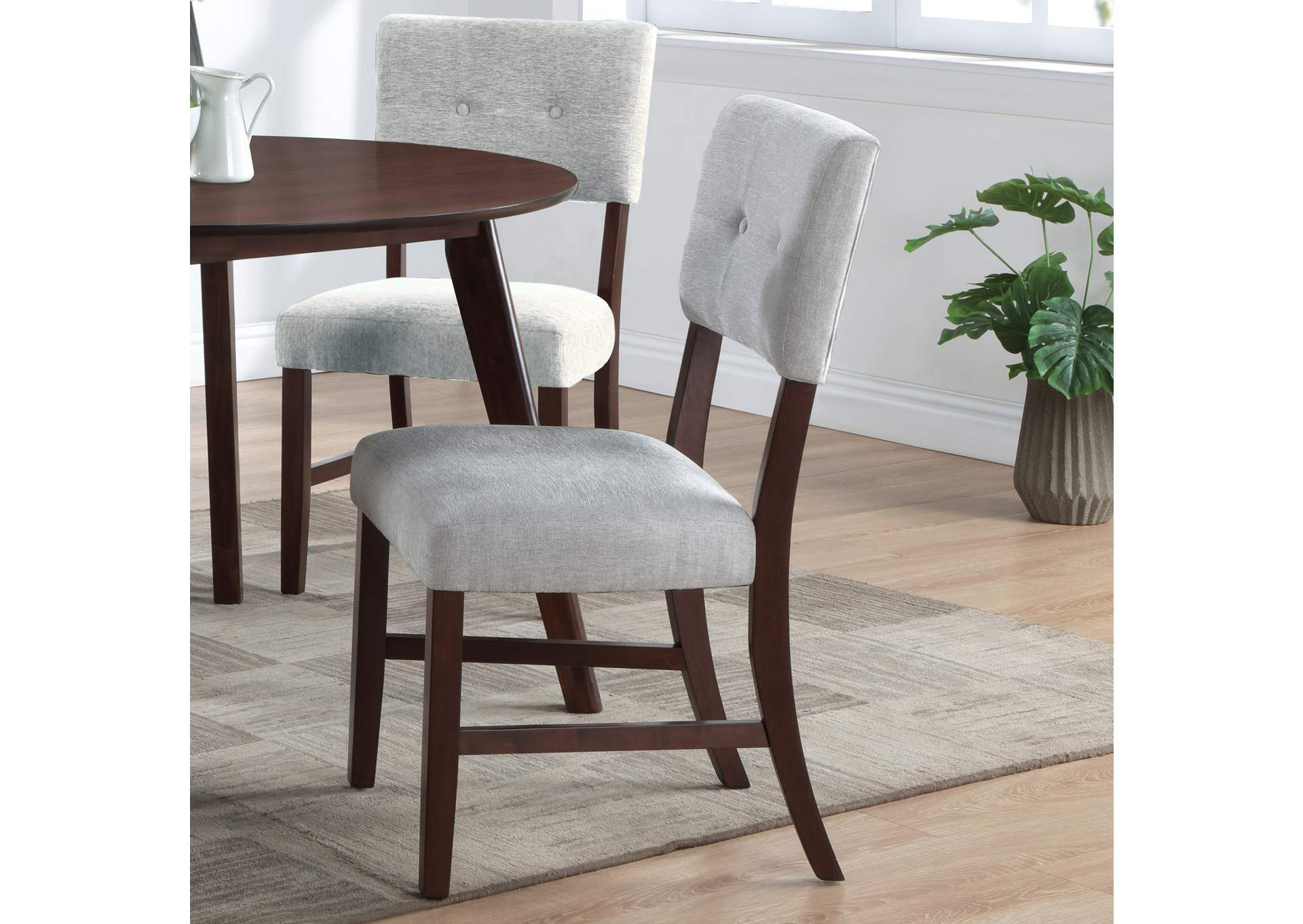 TIOGA DINING CHAIR - 2 PER CARTON - GRAY image 1